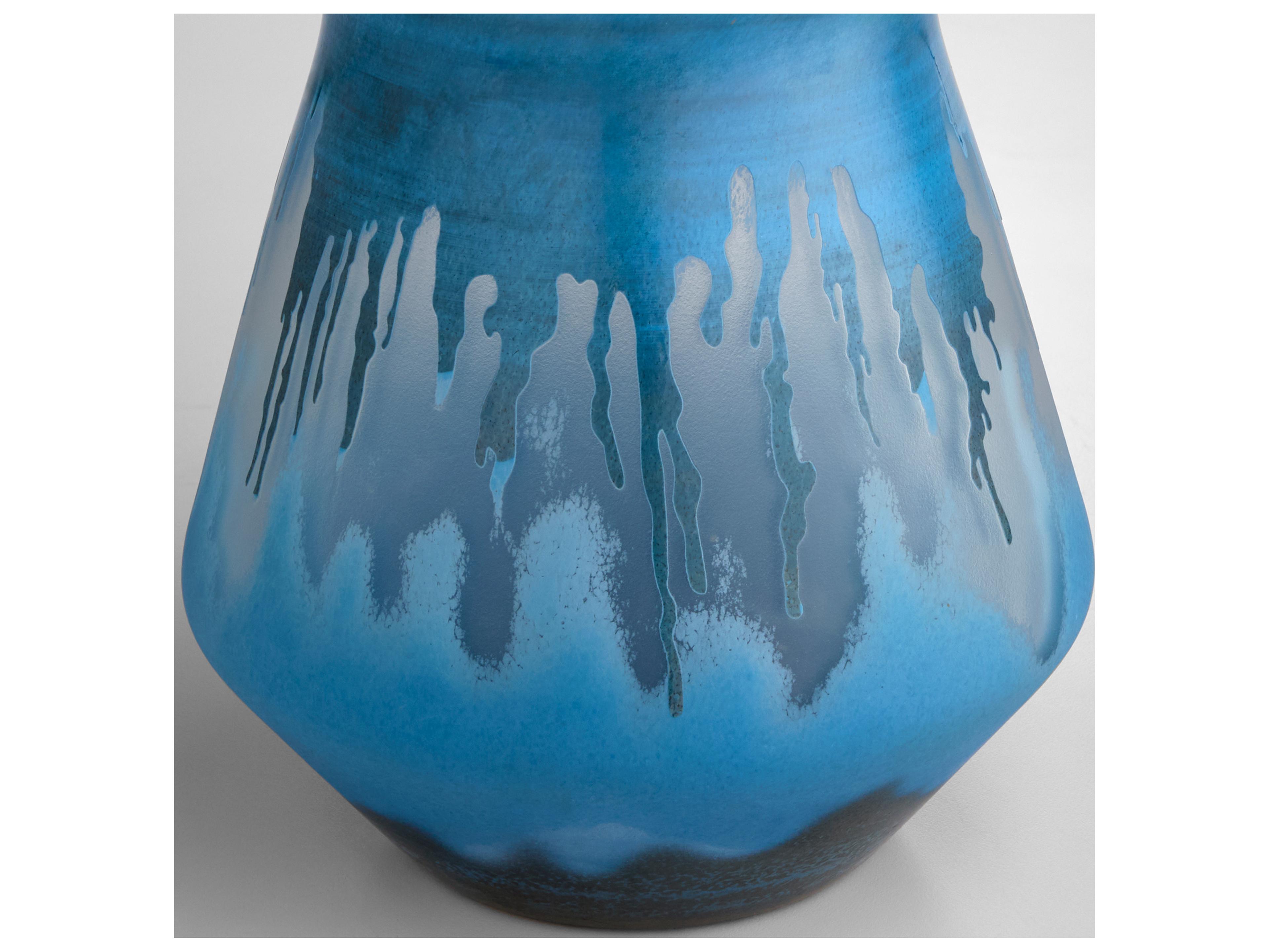 Cyan Design Chuva Blue Vase