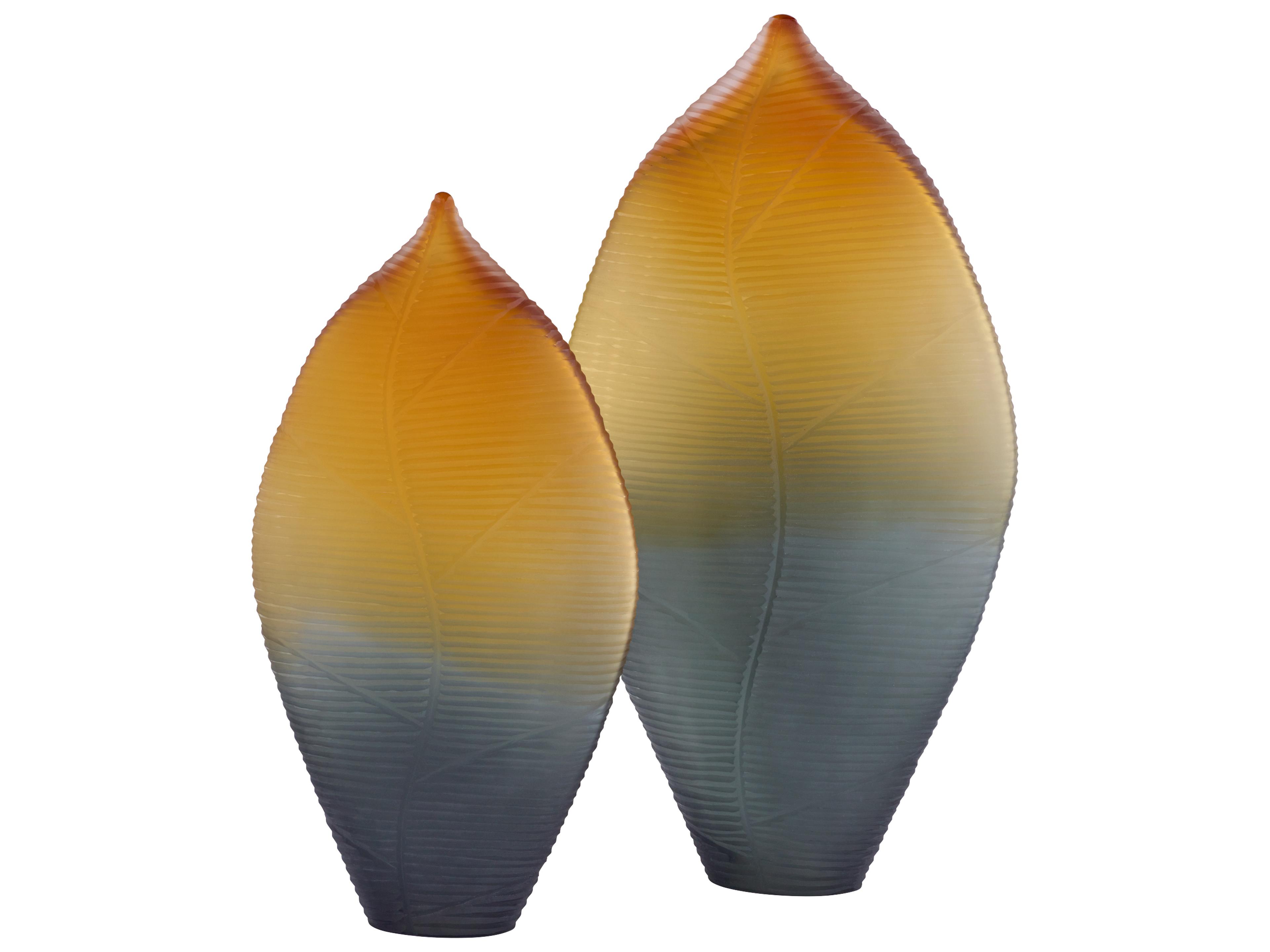 Cyan Design Vesper Orange Grey Vase