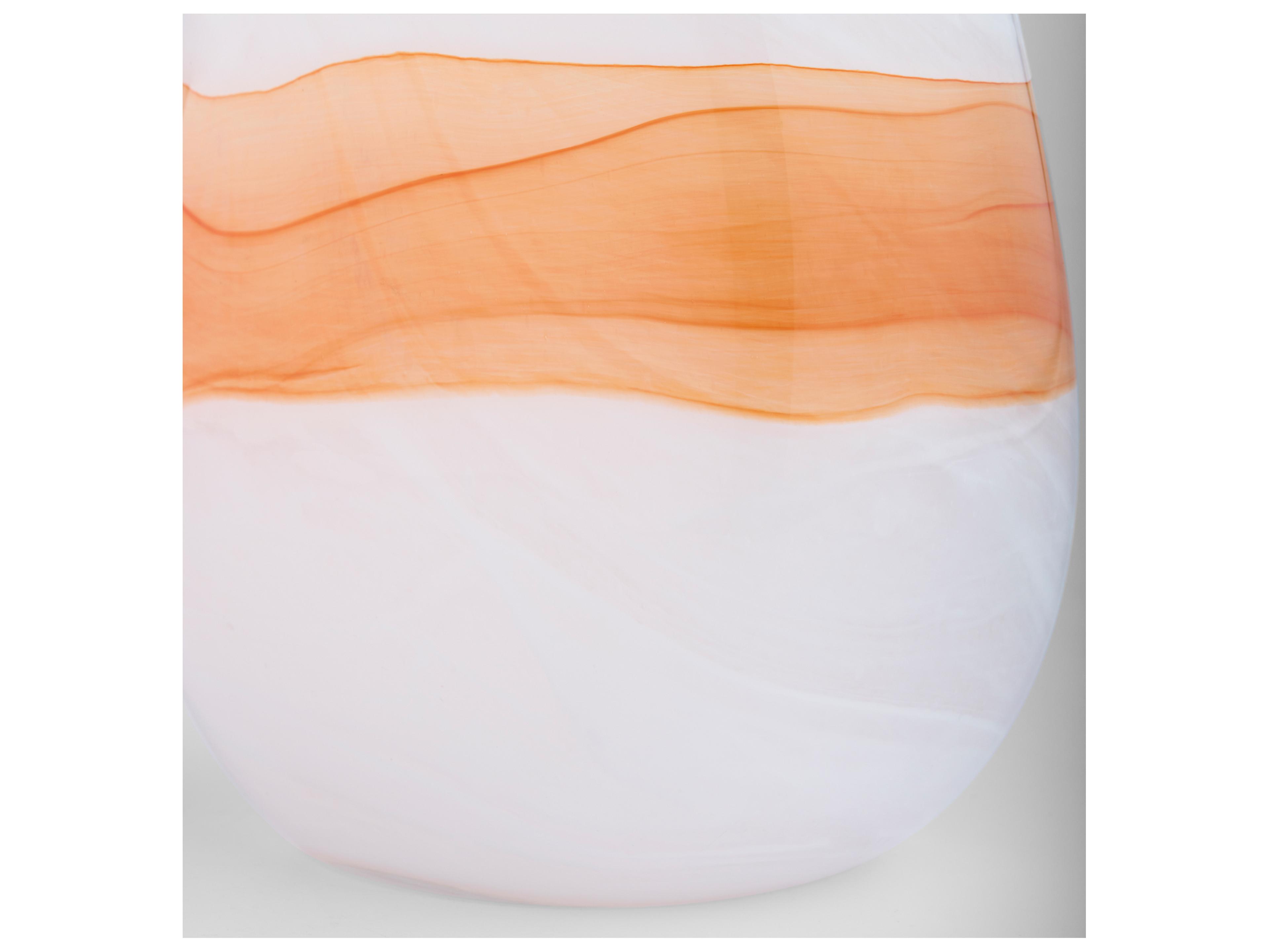 Cyan Design Pacaya White Orange Vase