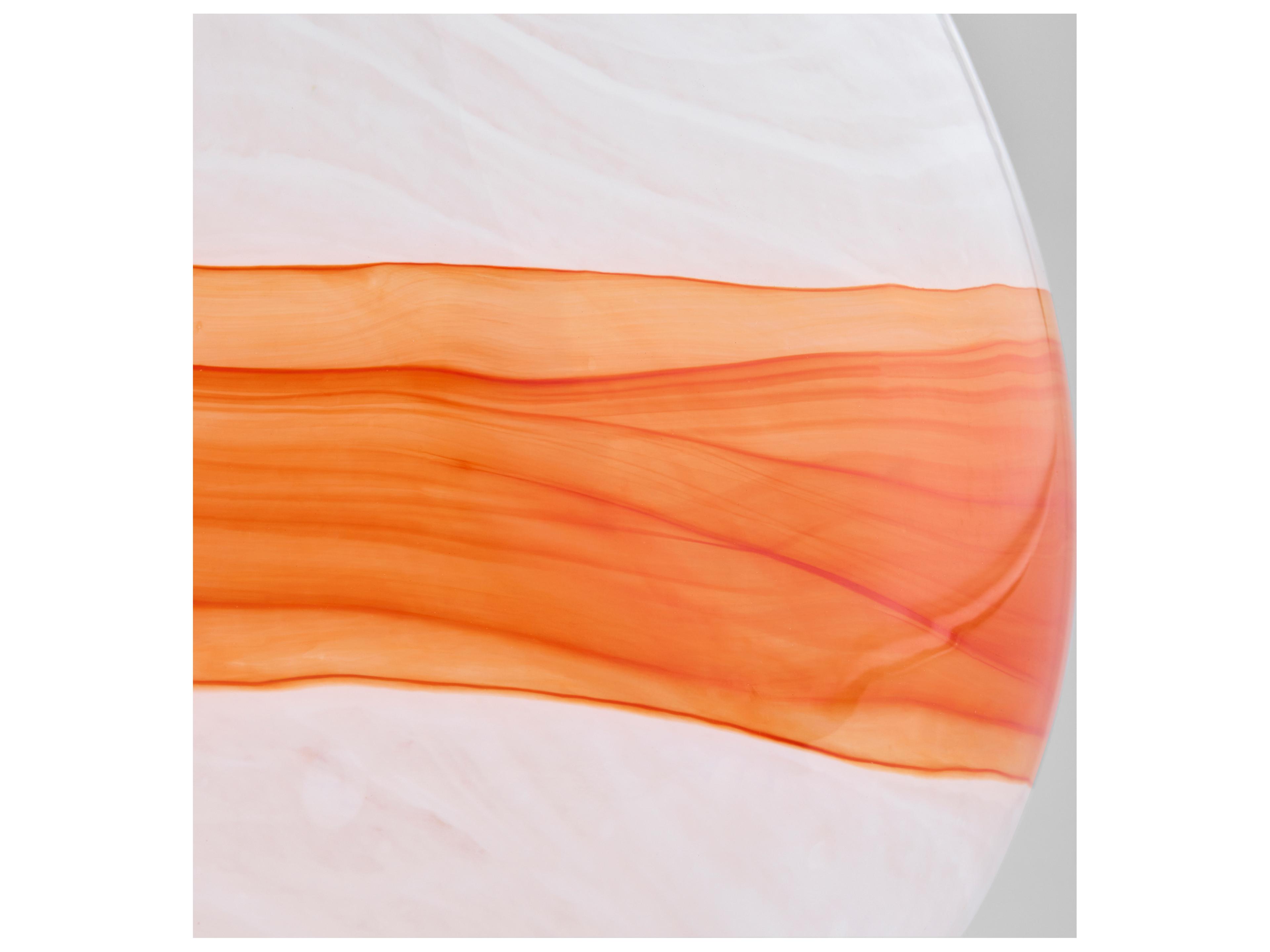 Cyan Design Pacaya White Orange Vase