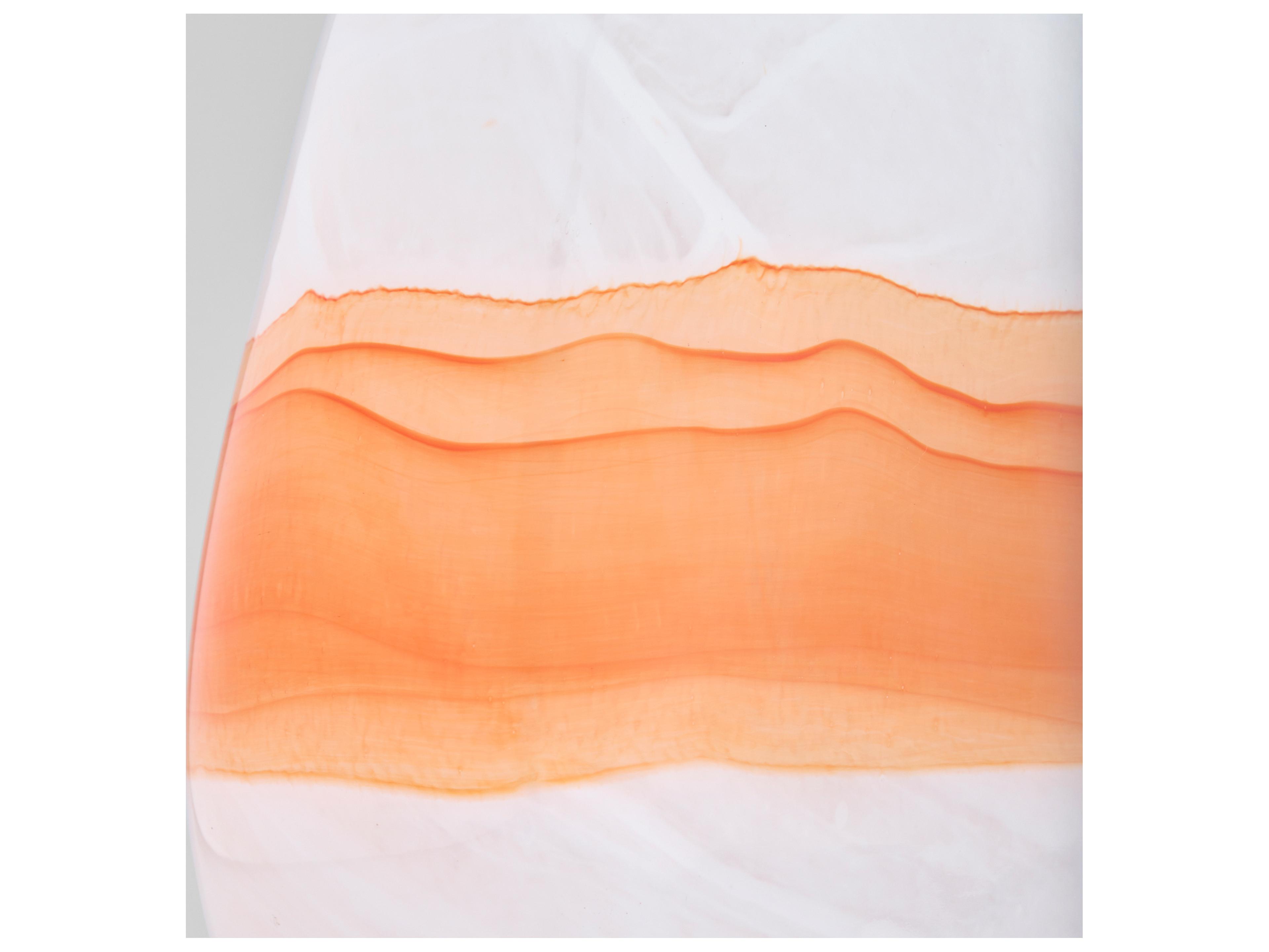 Cyan Design Pacaya White Orange Vase