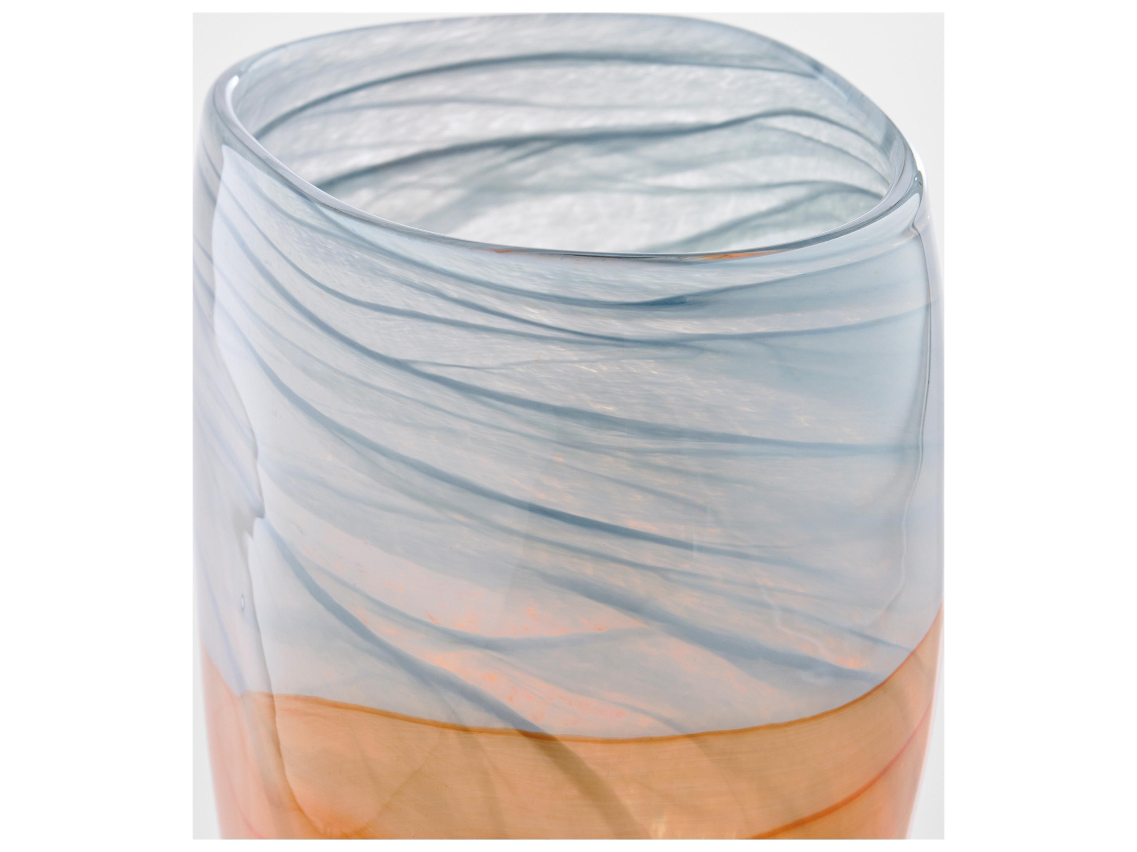 Cyan Design Pacaya Grey Orange Vase