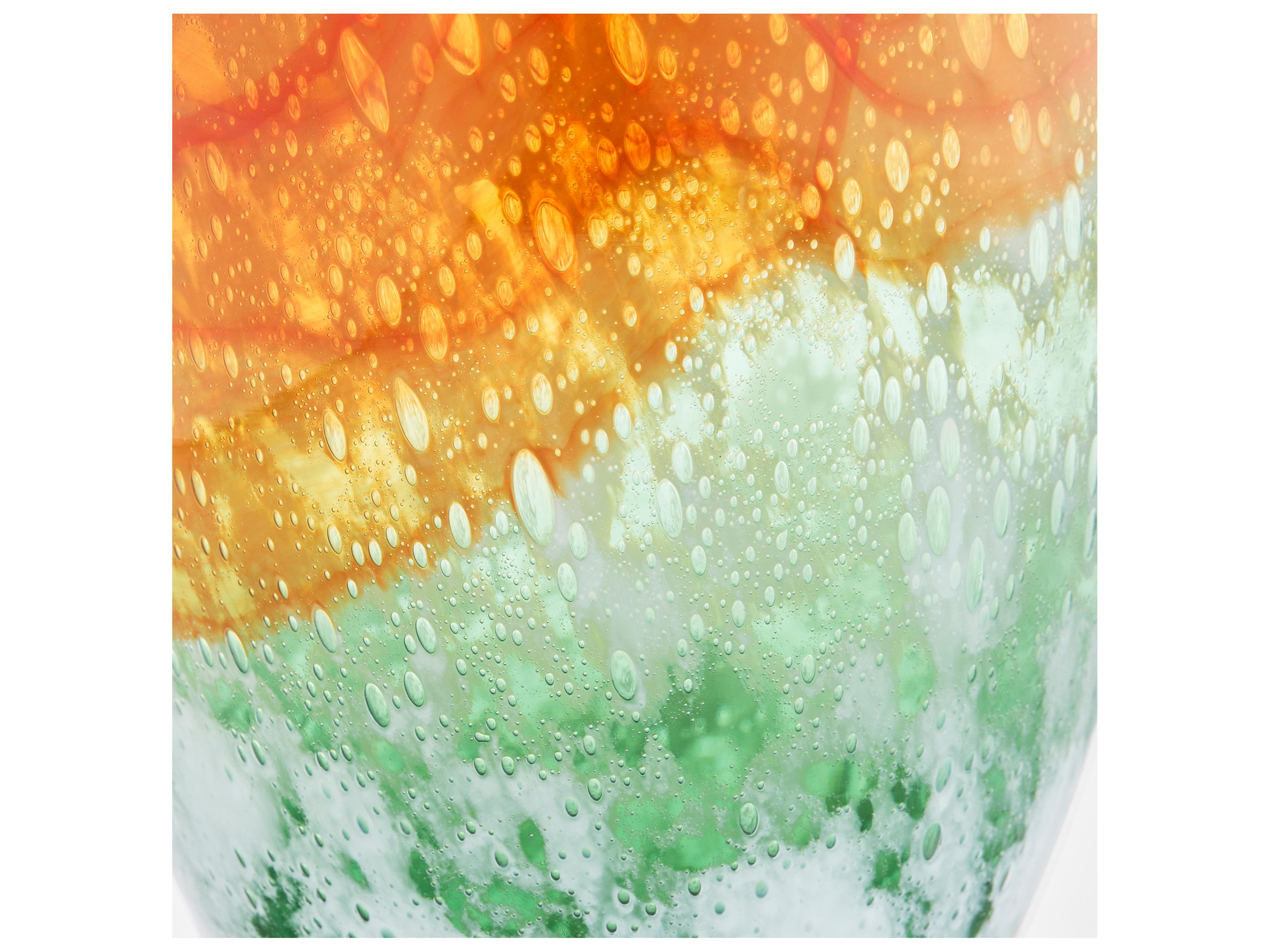 Cyan Design Pacaya Grey Orange Vase