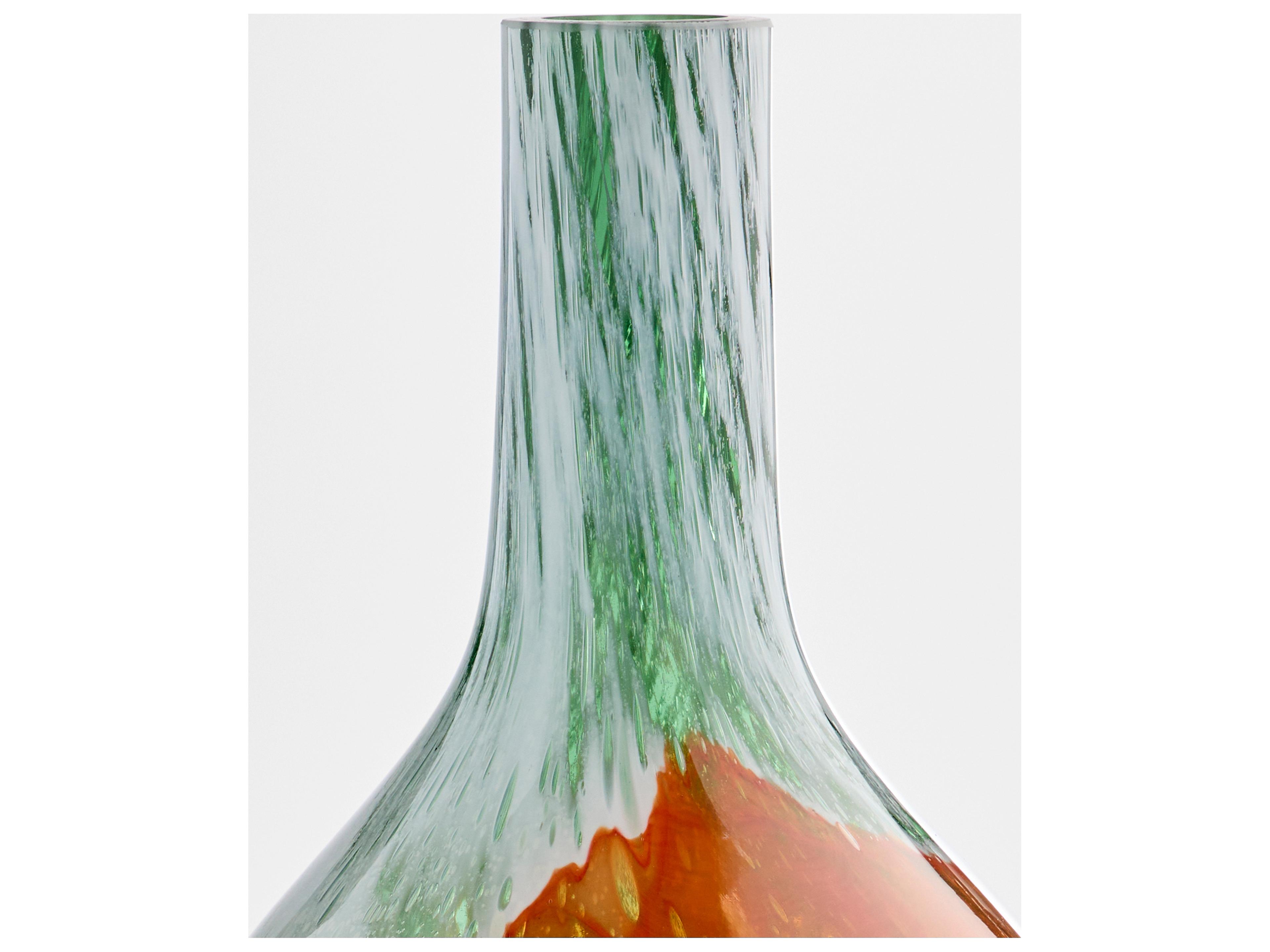 Cyan Design Pacaya Grey Orange Vase