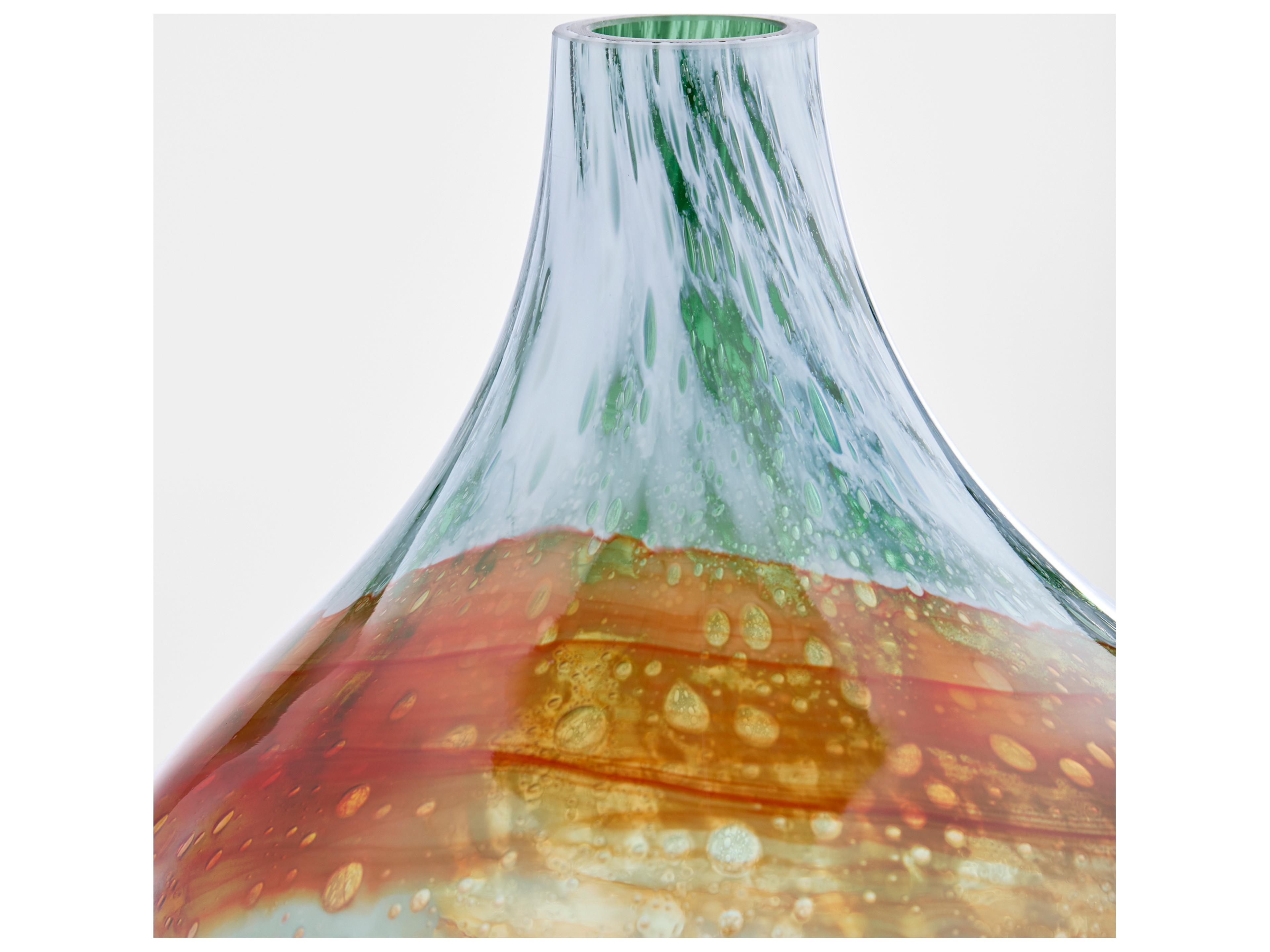 Cyan Design Pacaya Grey Orange Vase