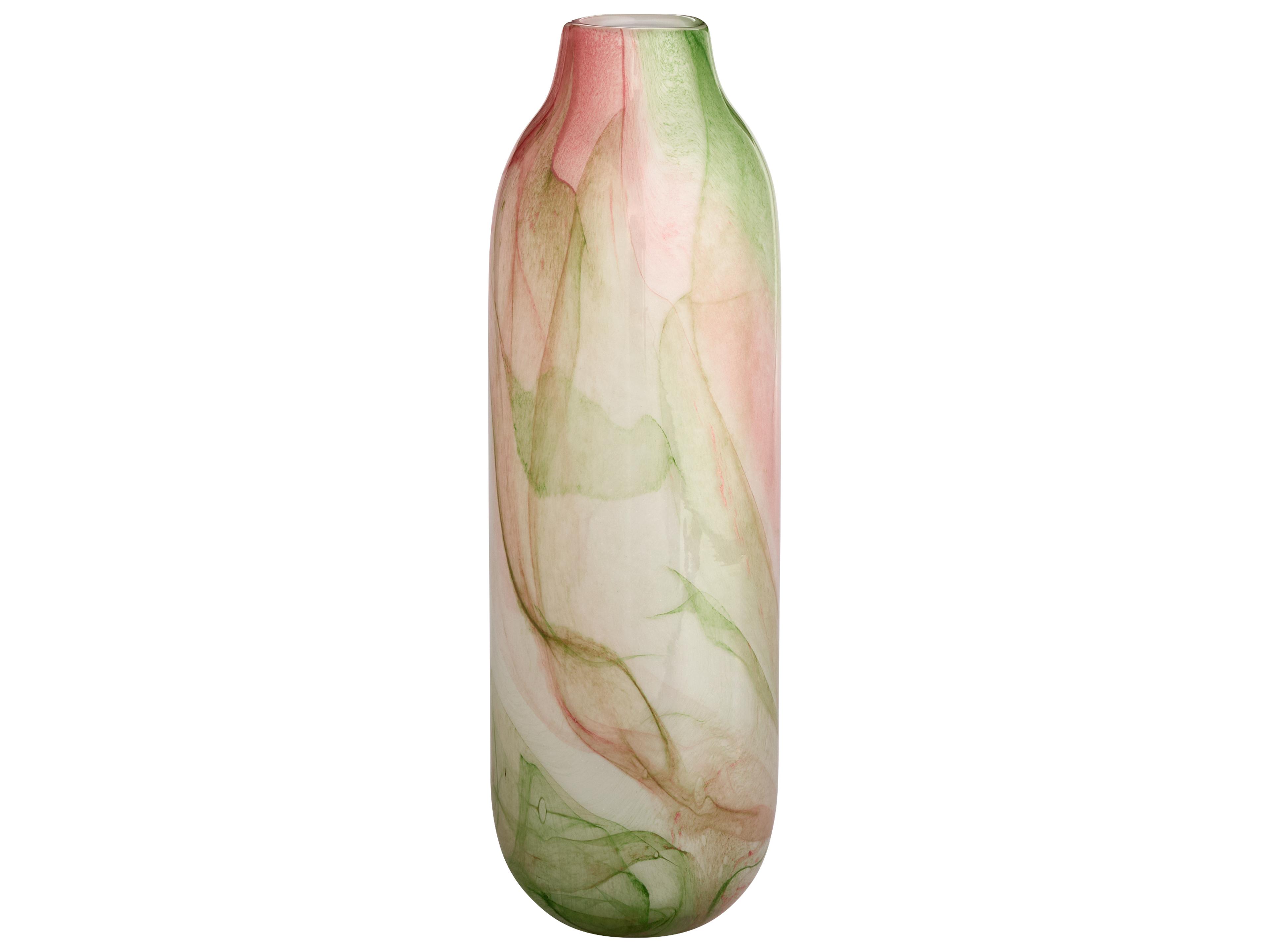 Cyan Design Fern White Spring Green Vase