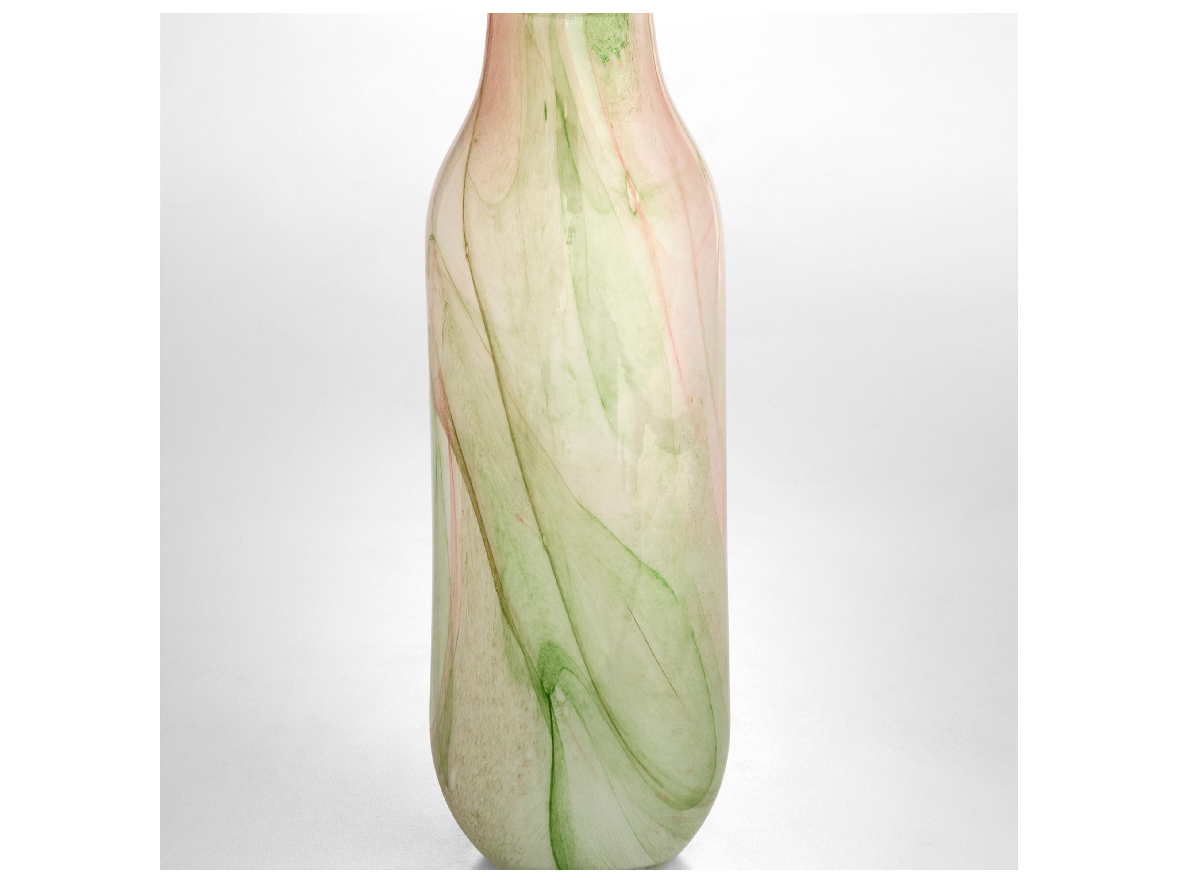 Cyan Design Fern White Spring Green Vase