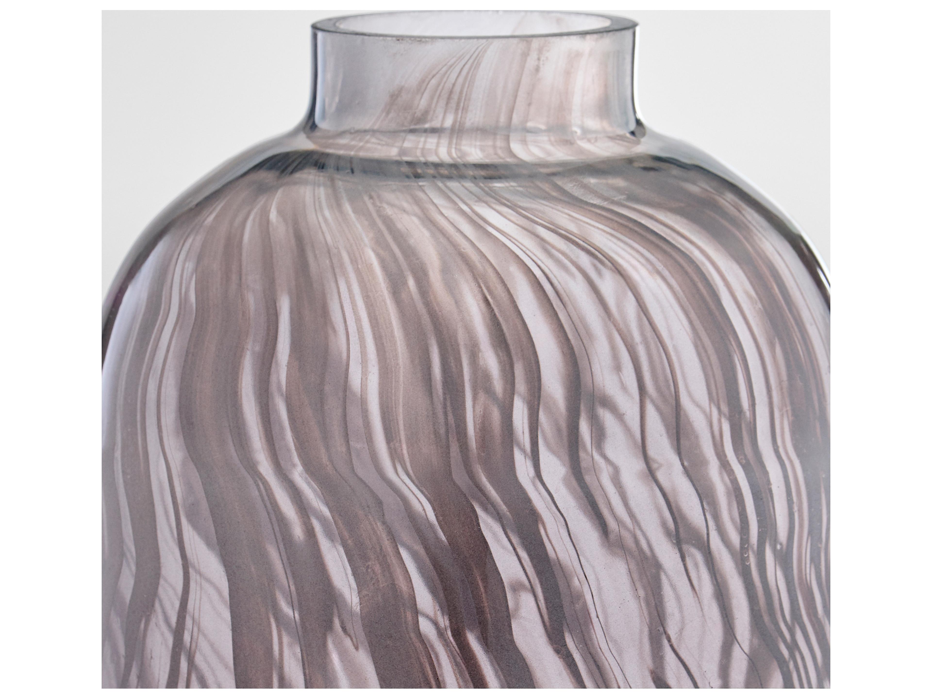 Cyan Design Billow Grey Swirl Vase