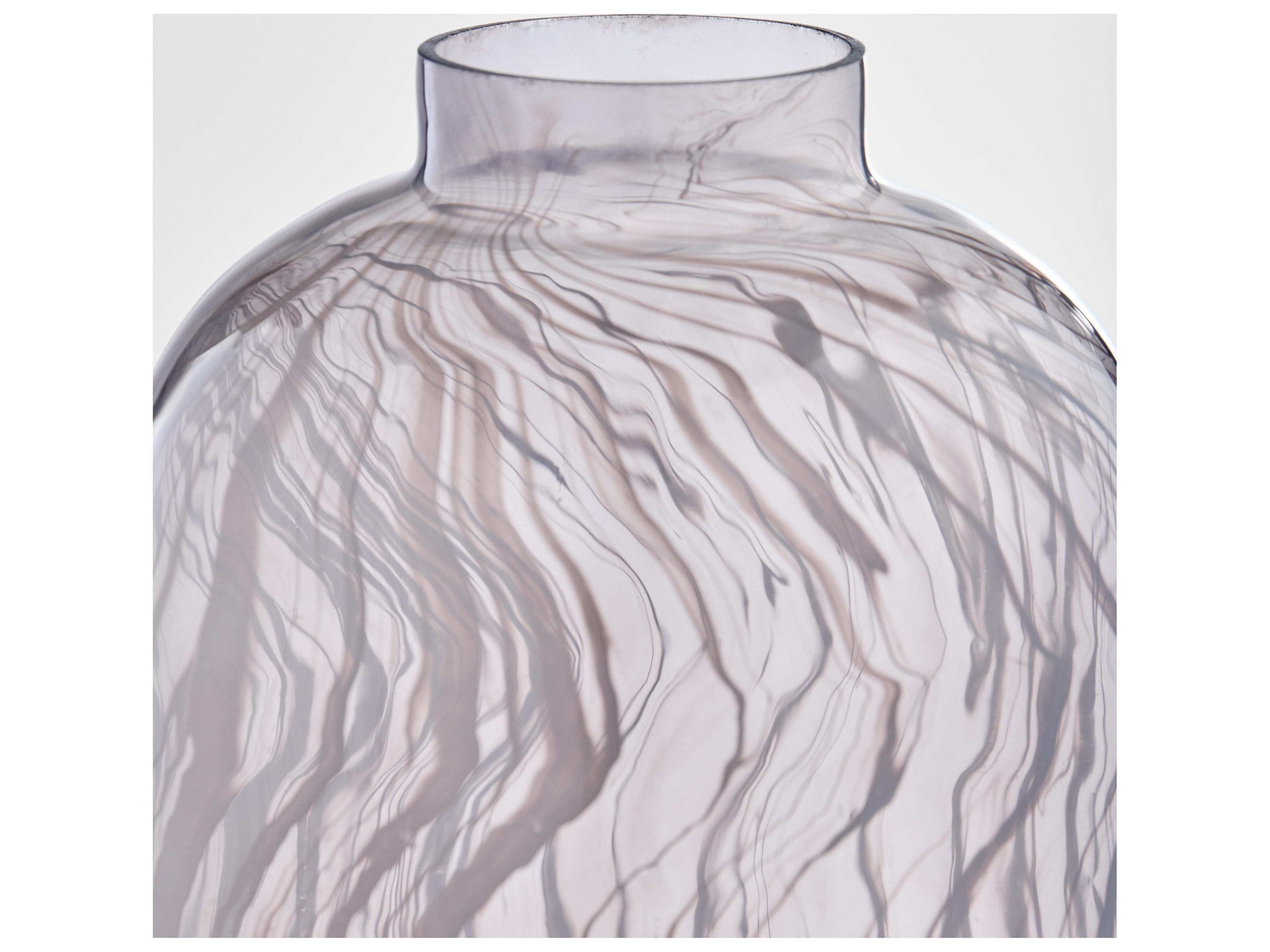 Cyan Design Billow Grey Swirl Vase