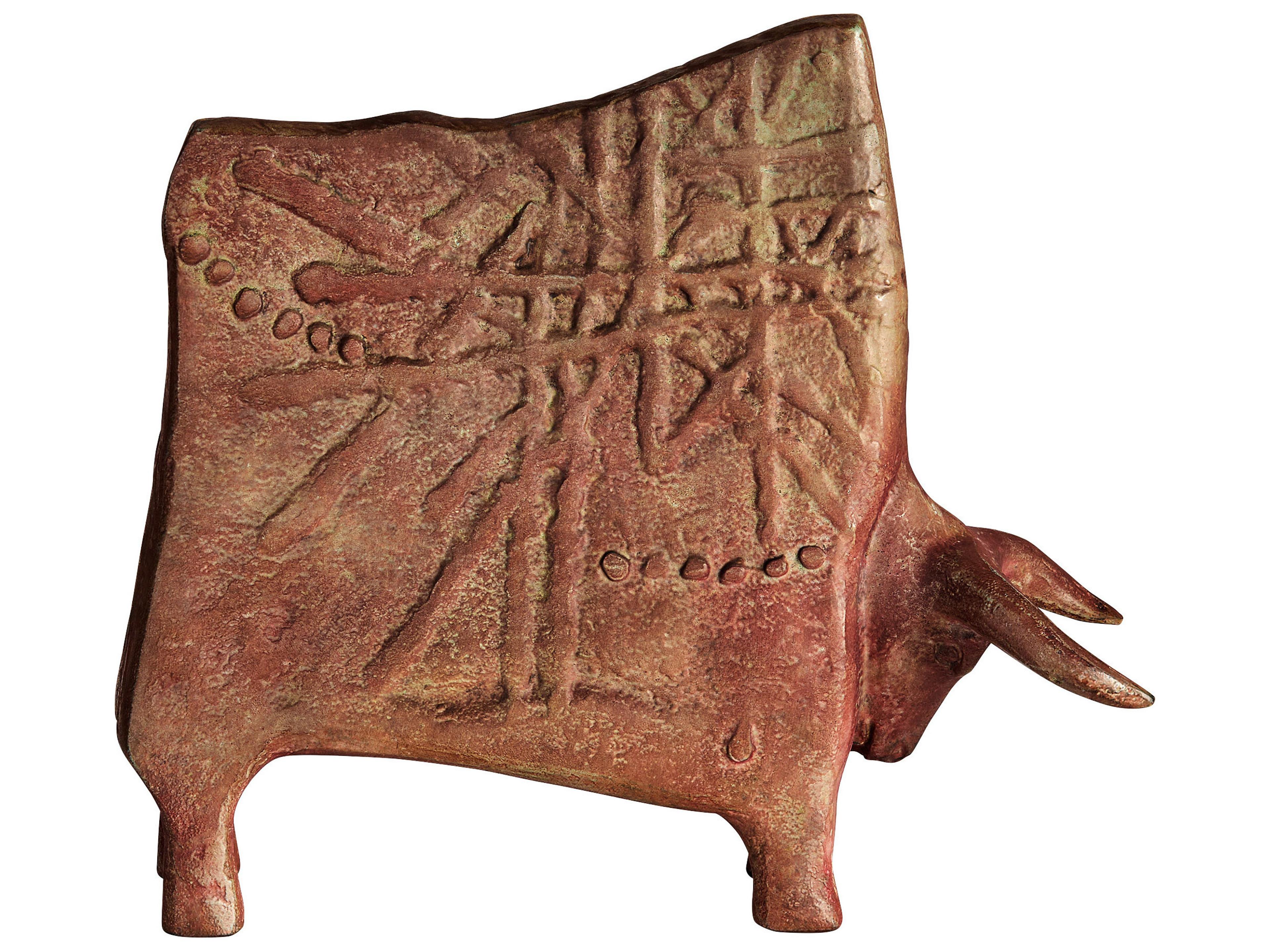 Cyan Design El Toro Aged Ochre Sculpture