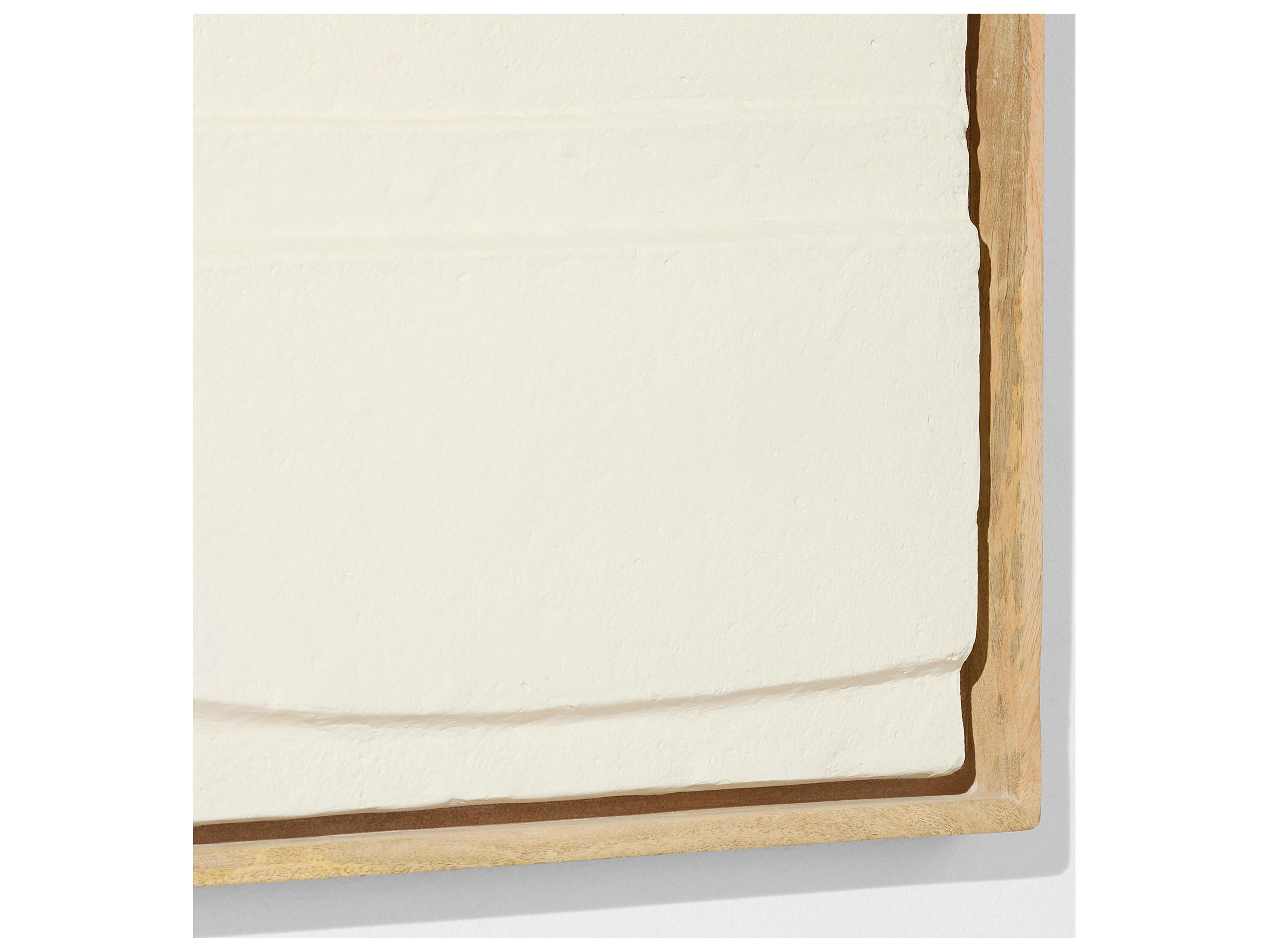 Cyan Design Nolan 3D Off-White Wall Art