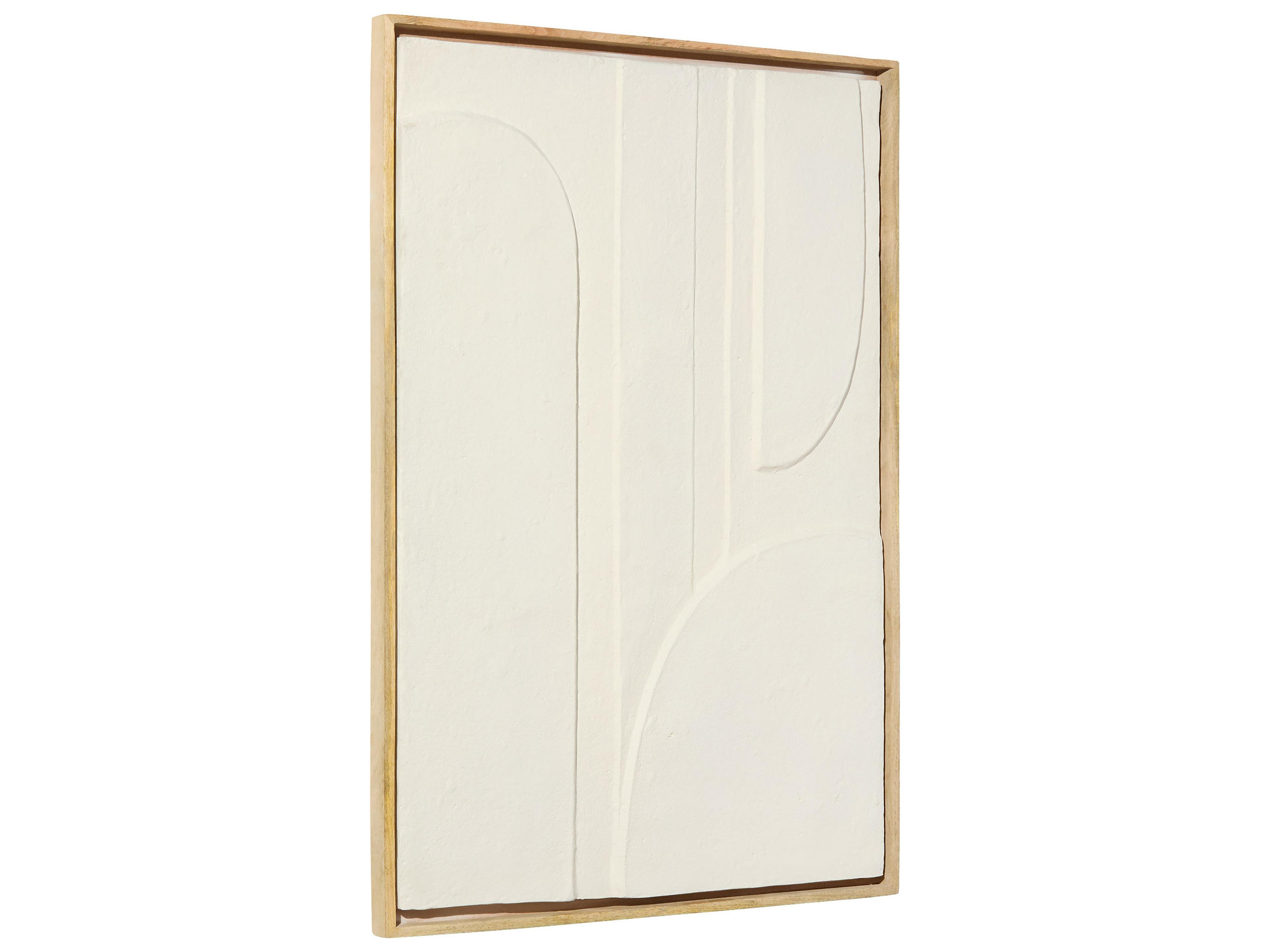 Cyan Design Nolan 3D Off-White Wall Art