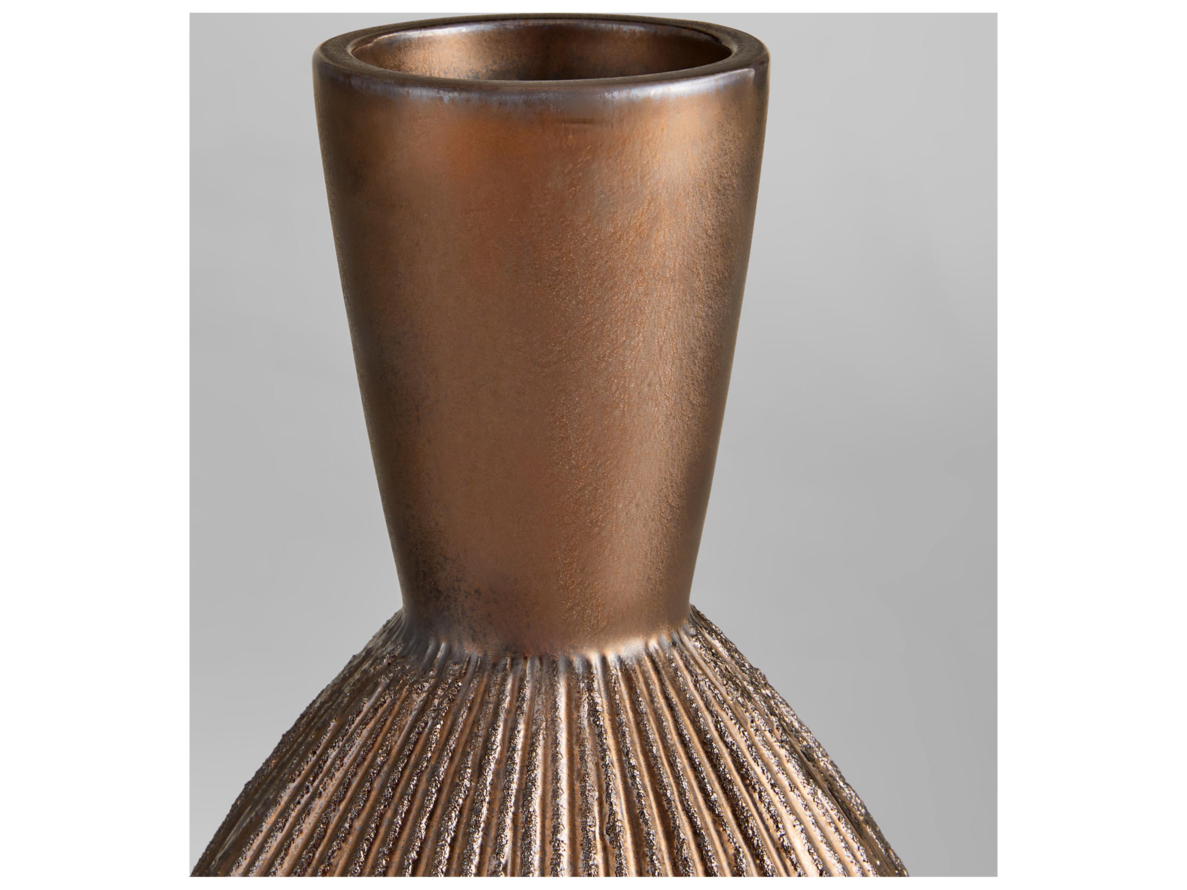 Cyan Design Starship Metallic Bronze Vase