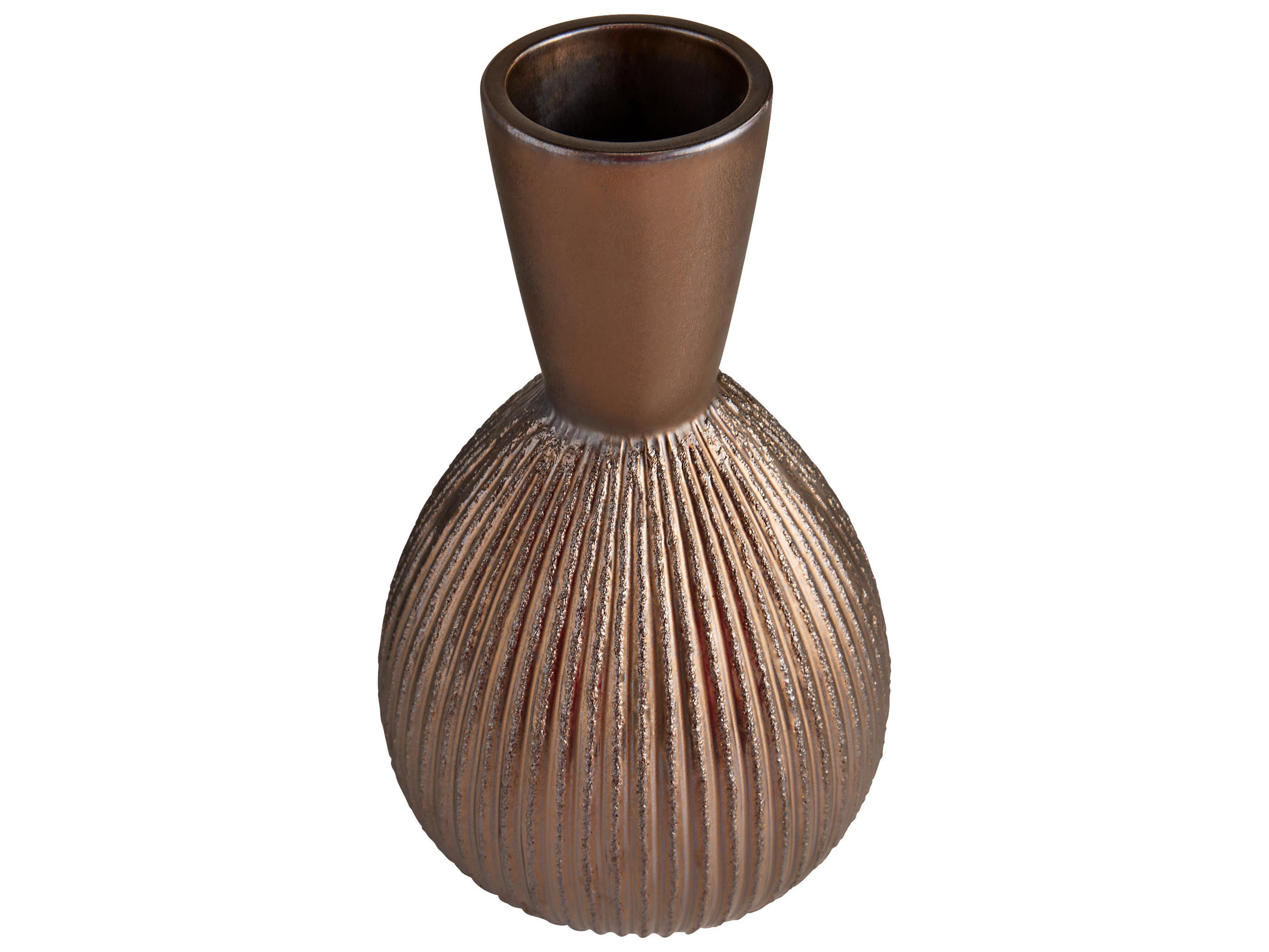Cyan Design Starship Metallic Bronze Vase