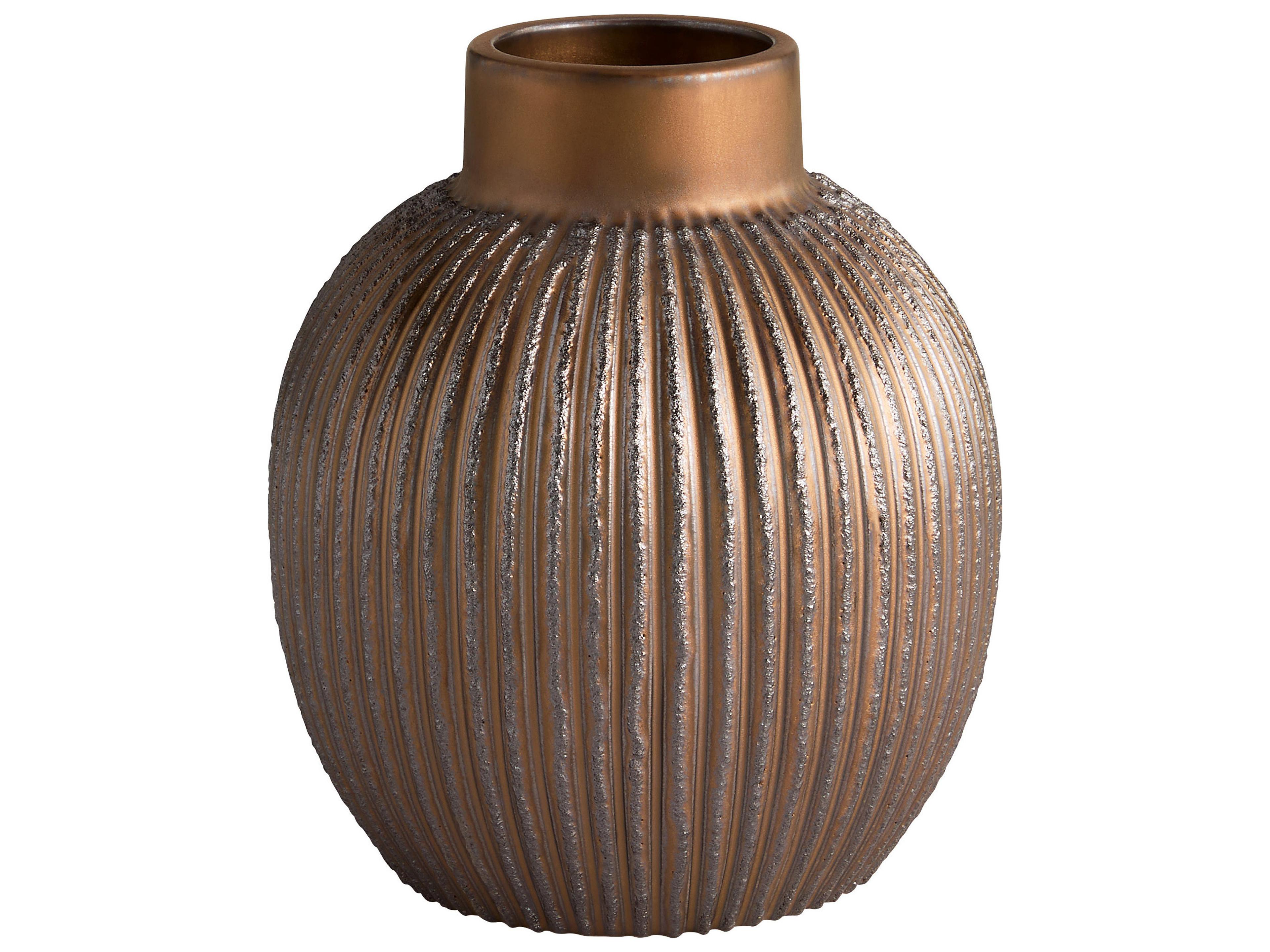 Cyan Design Starship Metallic Bronze Vase