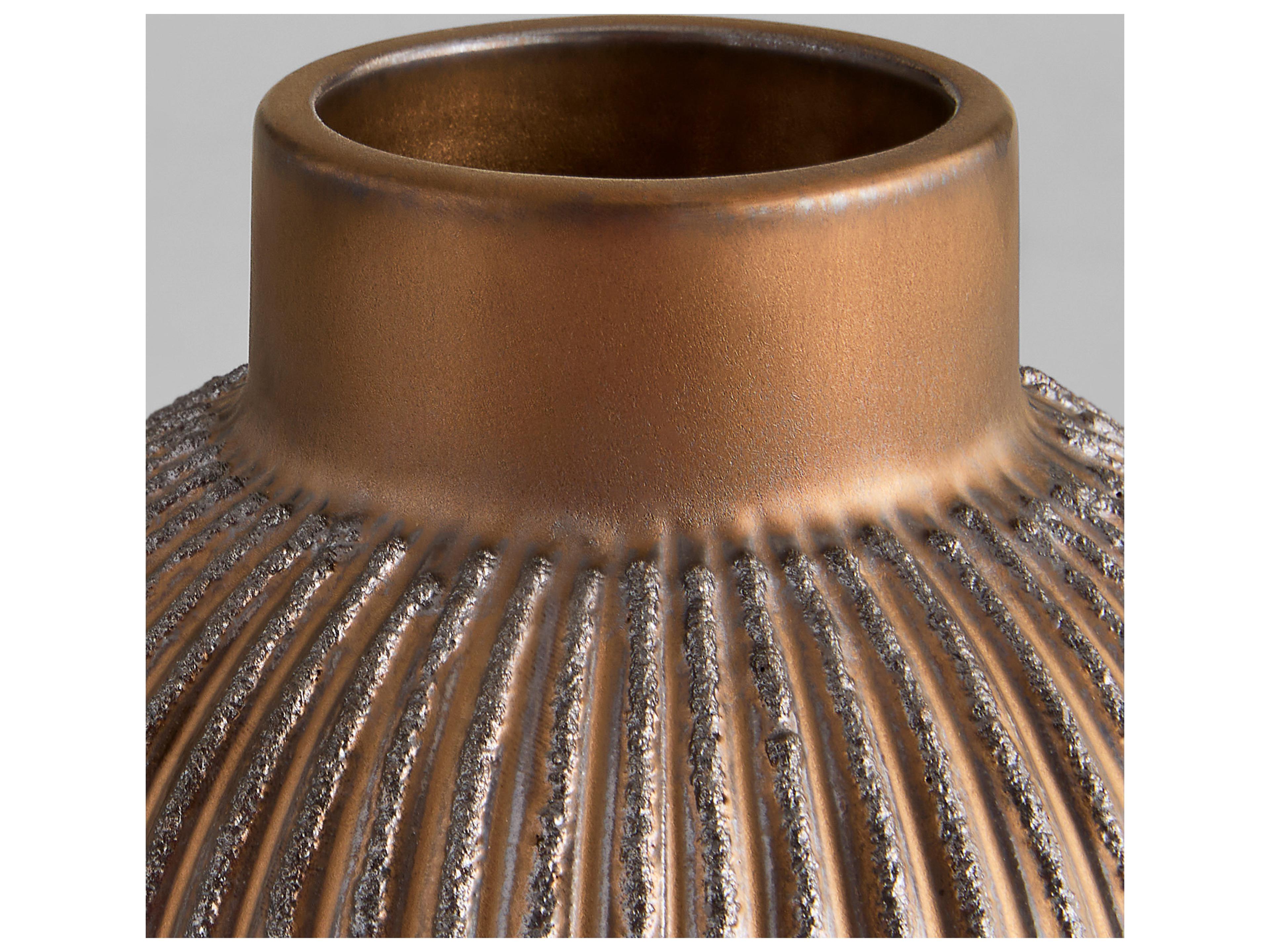 Cyan Design Starship Metallic Bronze Vase