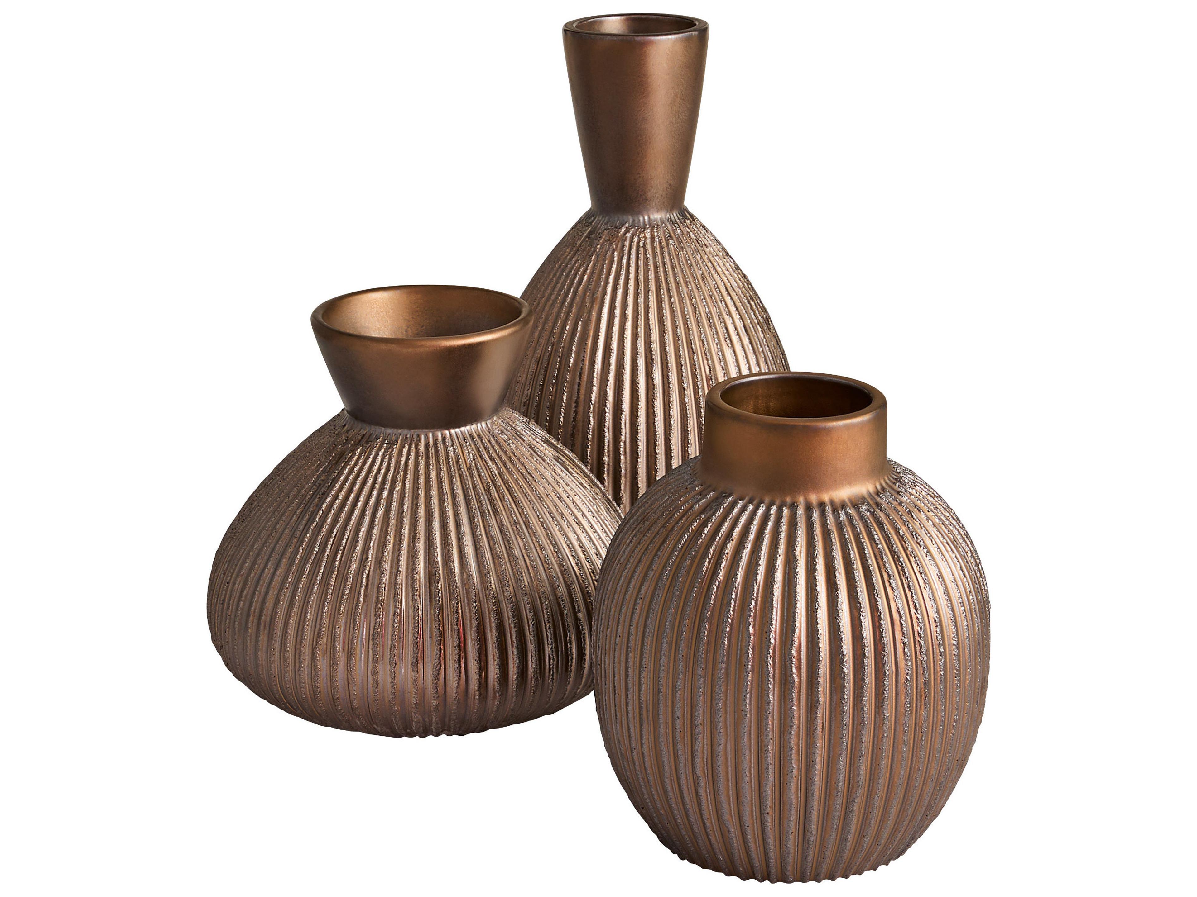 Cyan Design Starship Metallic Bronze Vase