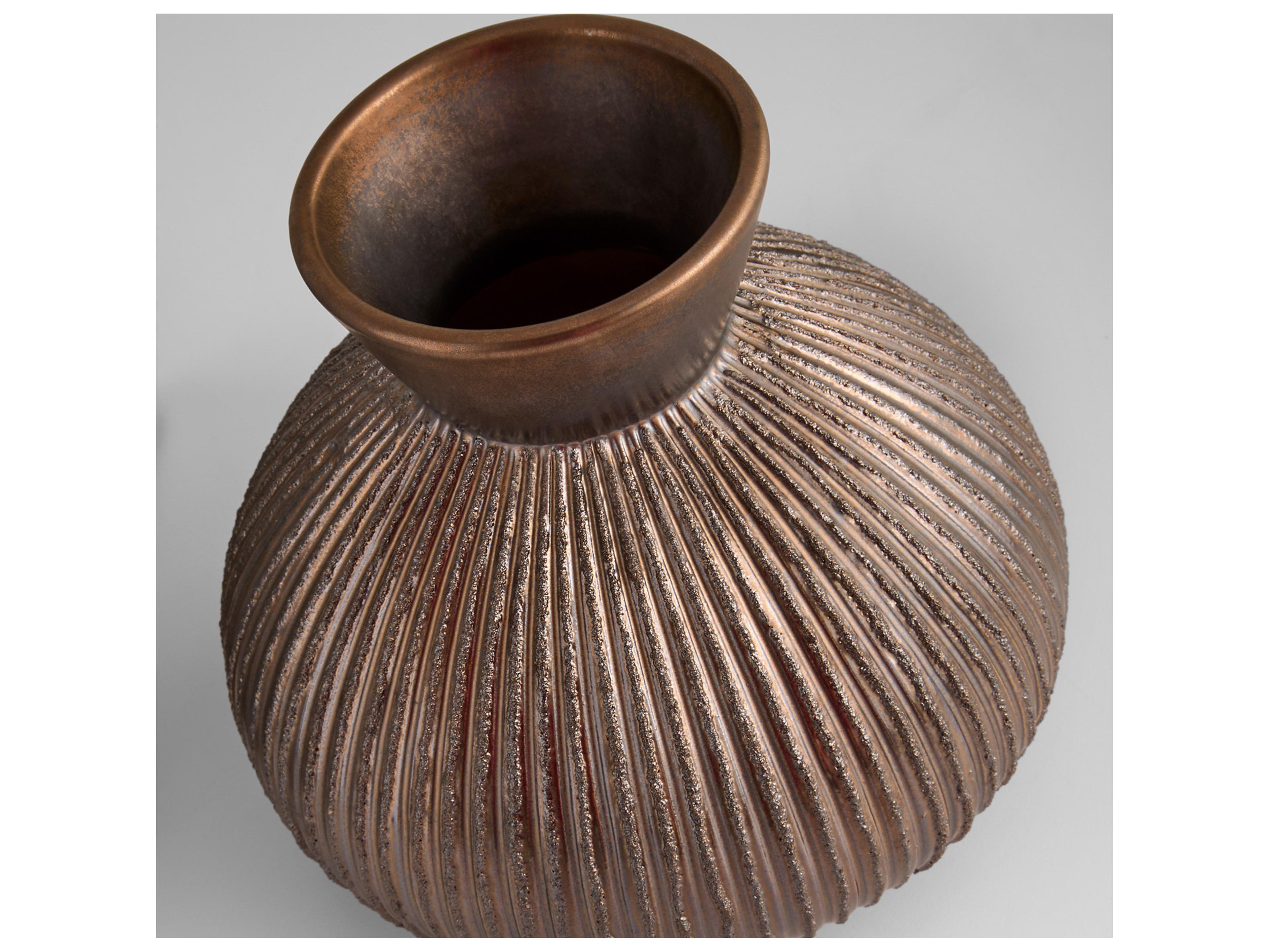 Cyan Design Starship Metallic Bronze Vase