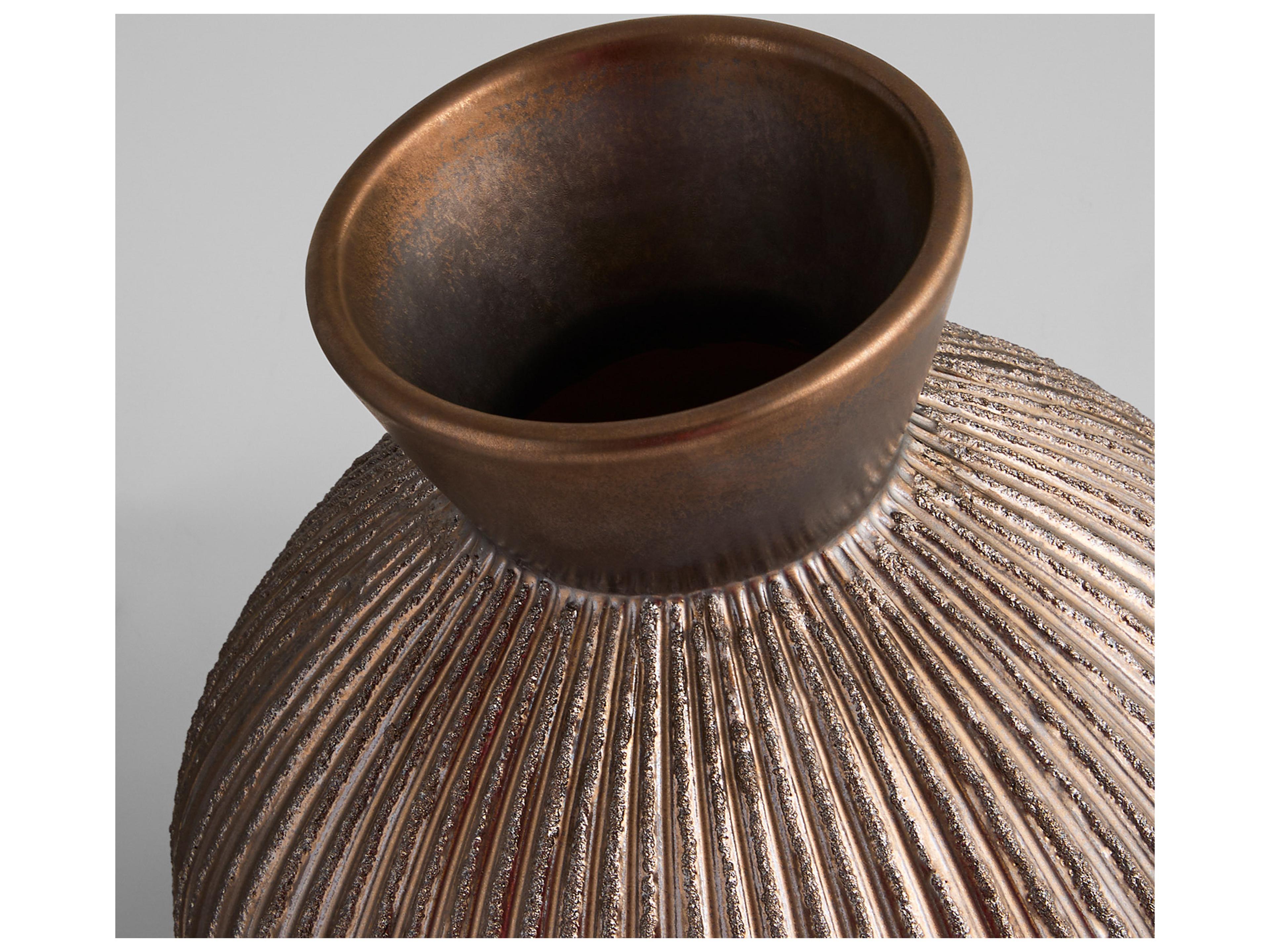 Cyan Design Starship Metallic Bronze Vase