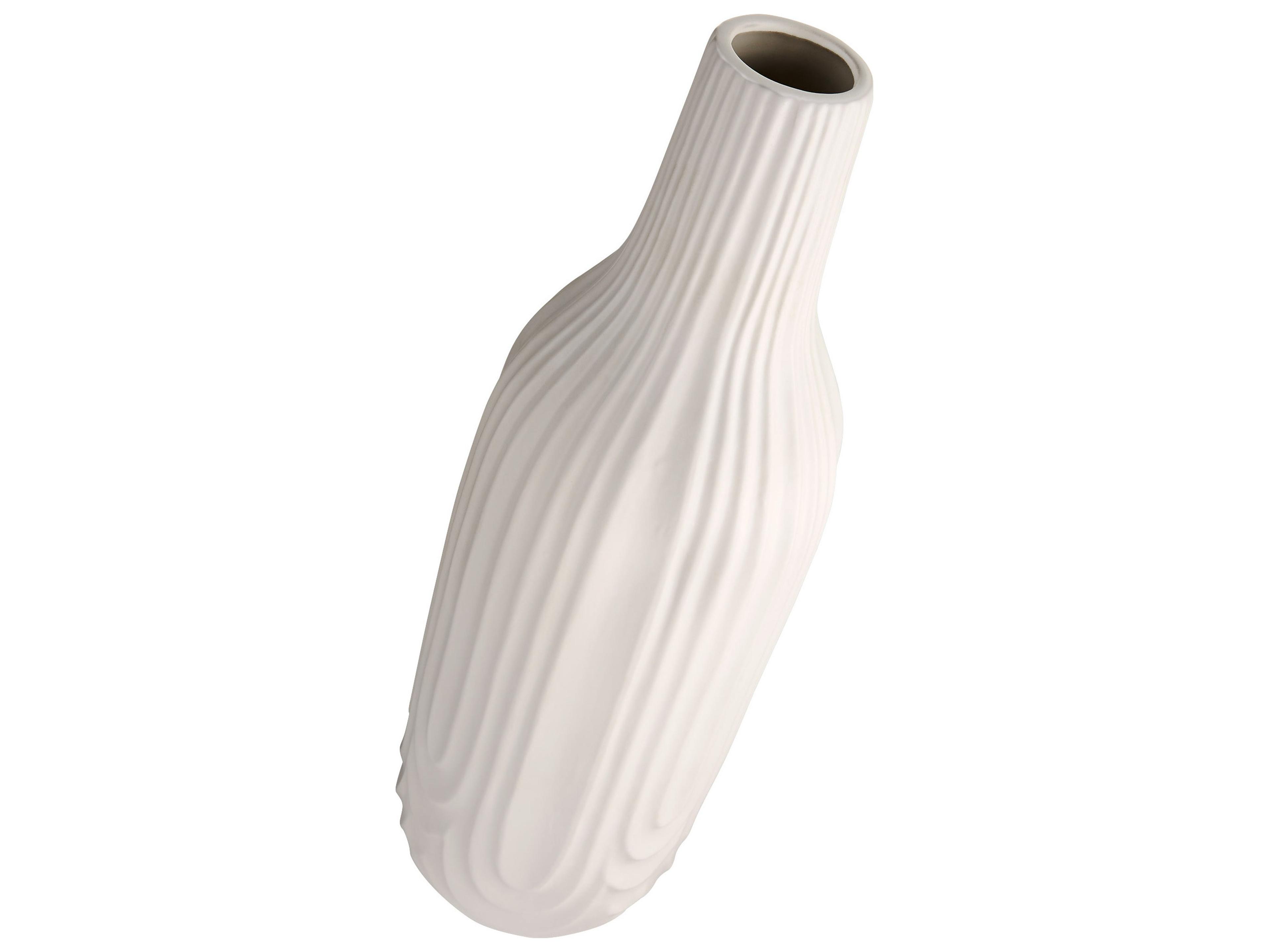 Cyan Design Nigel White Vase