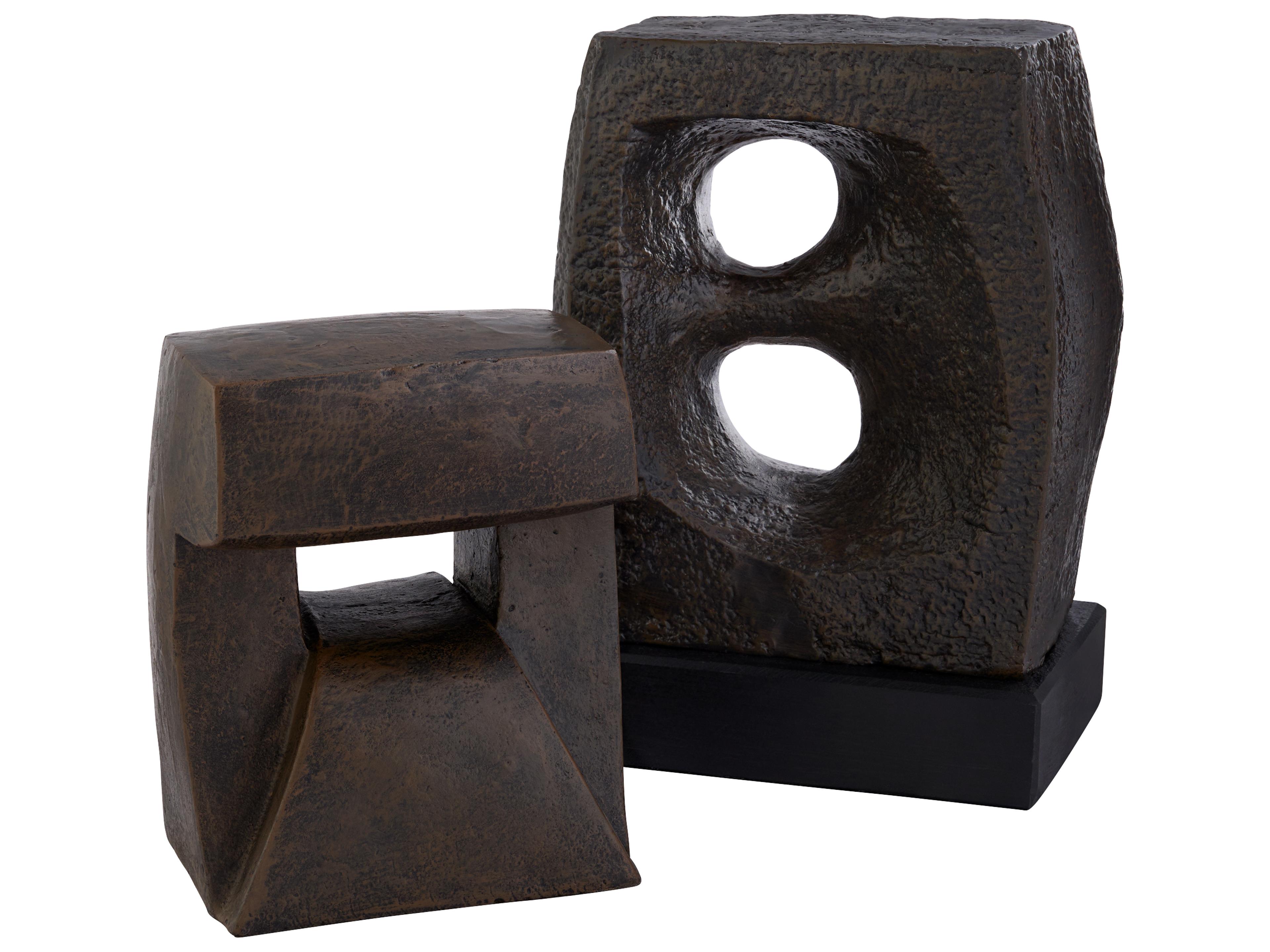 Cyan Design Moving Space Antique Bronze Sculpture