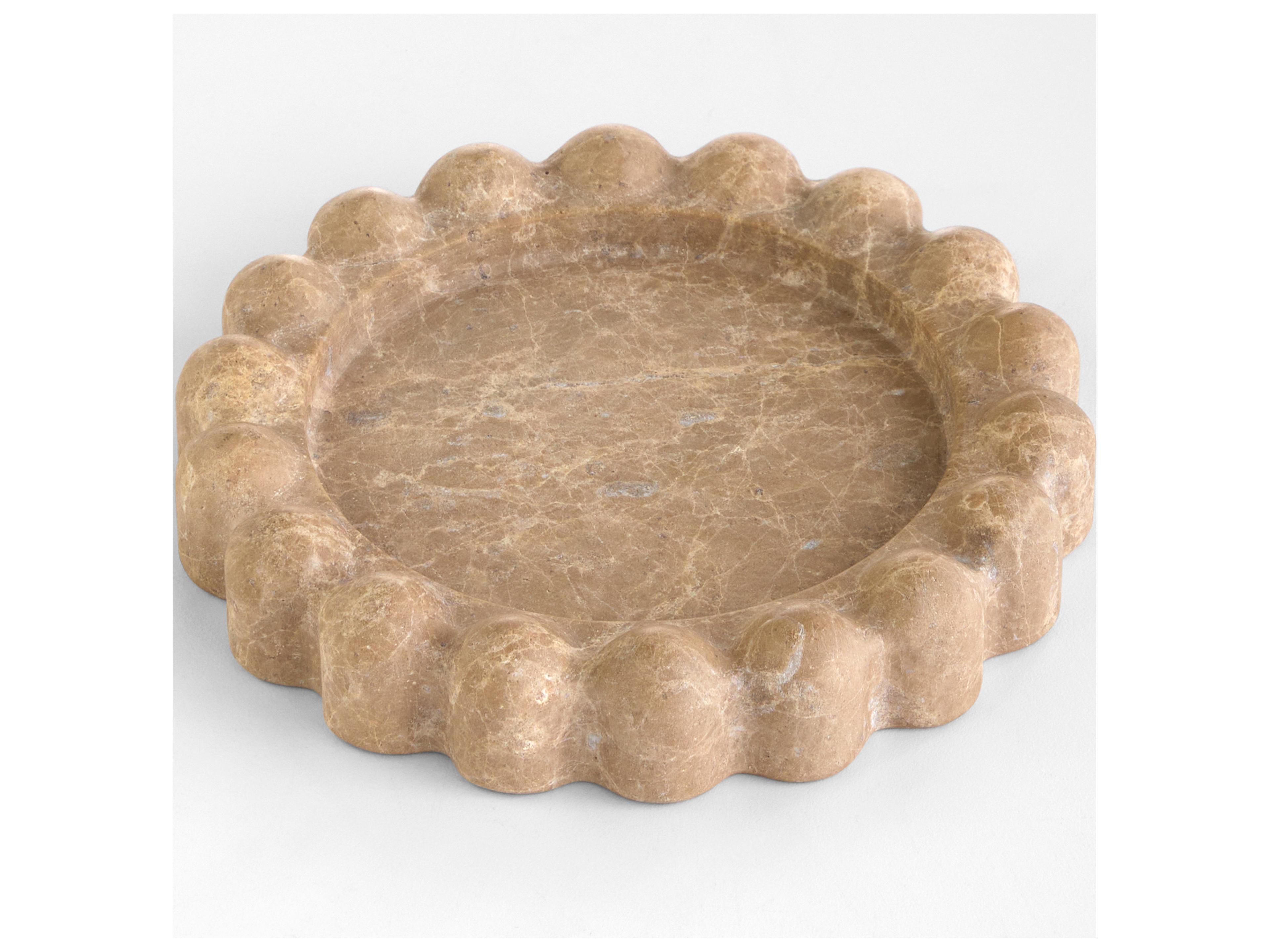 Cyan Design Bracelet Emperador Serving Tray