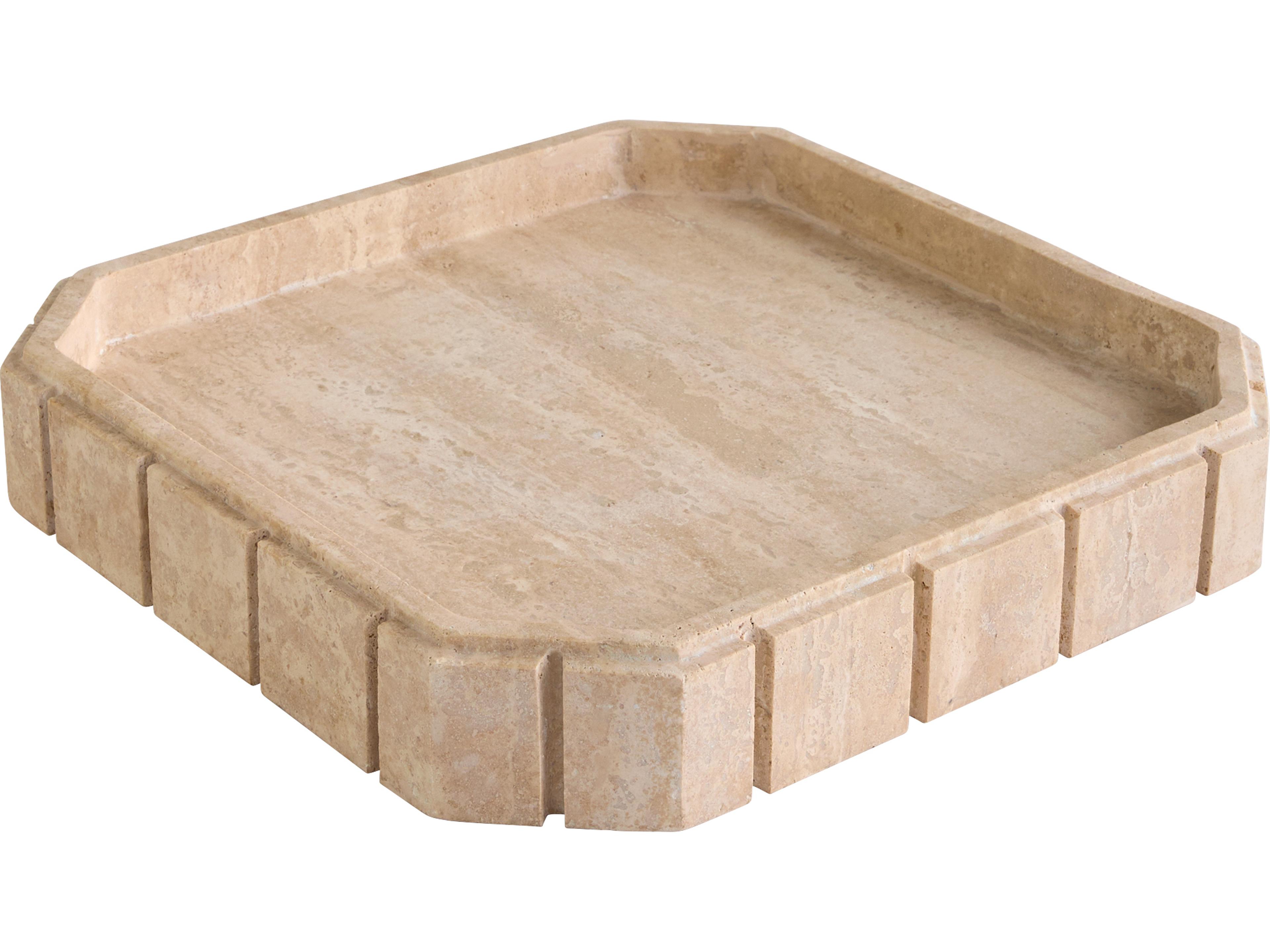 Cyan Design Frieze Travertine Serving Tray
