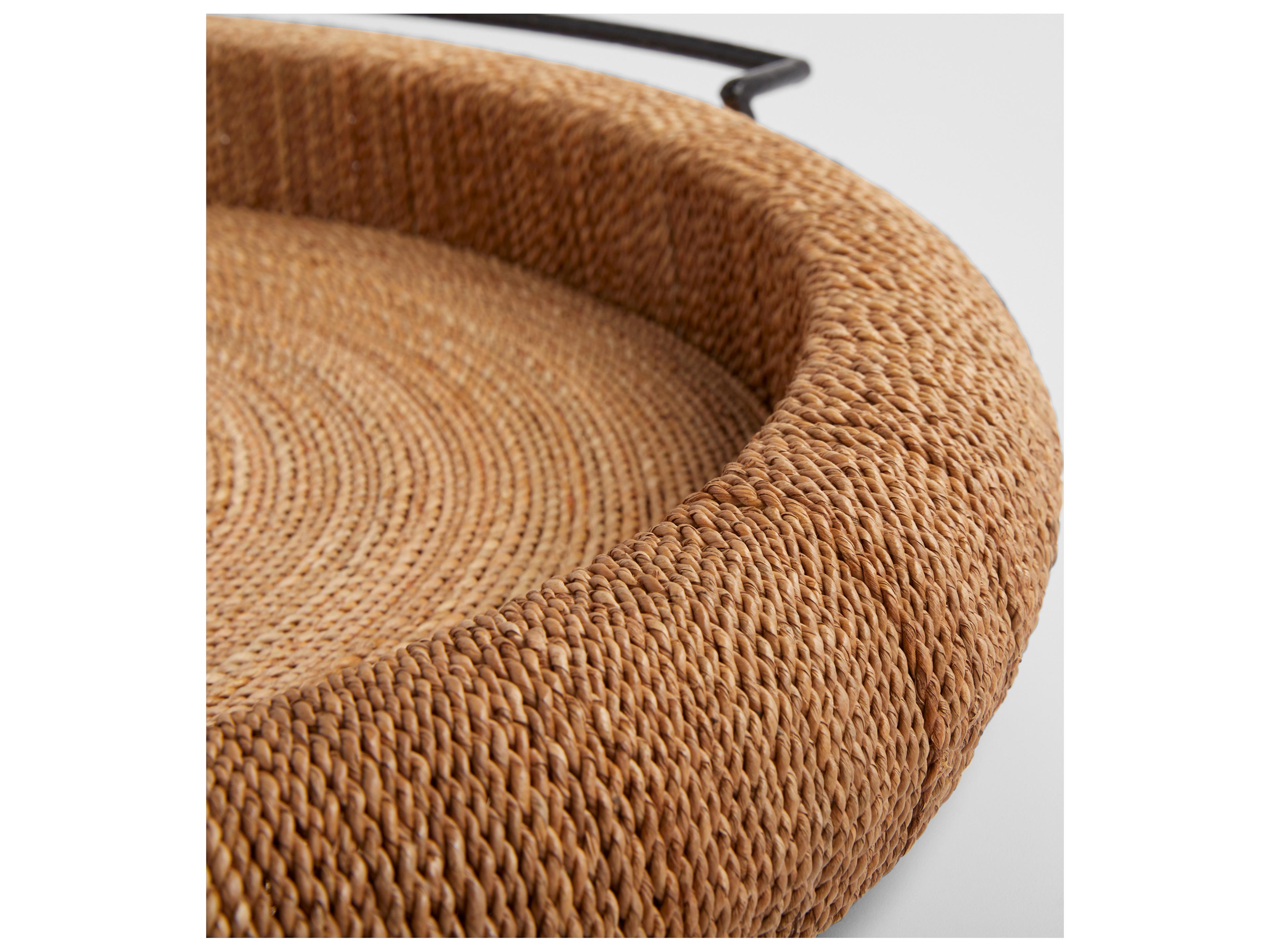 Cyan Design Montego Natural Matte Black Serving Tray