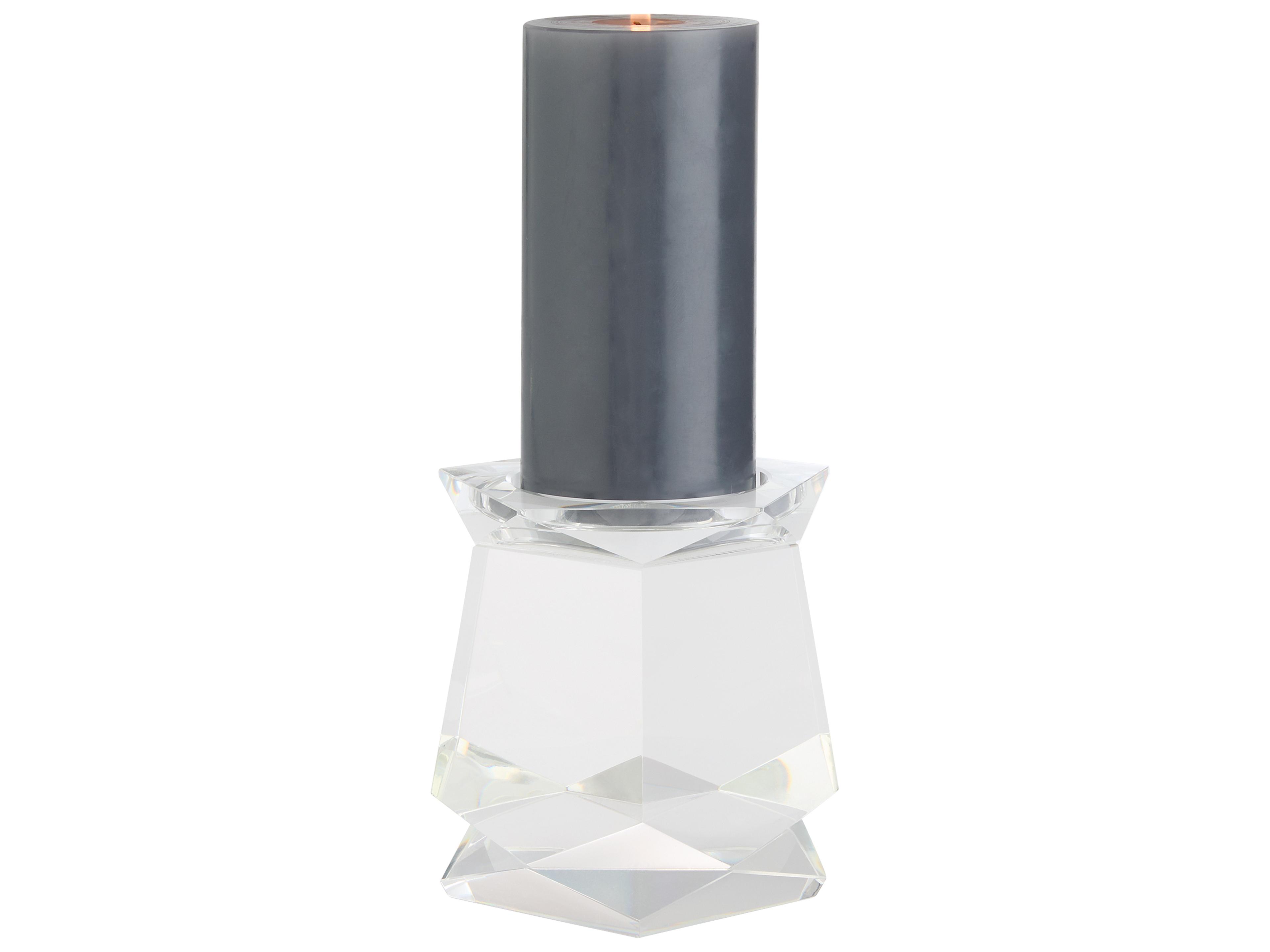 Cyan Design Faceted Pillar Candle Holder