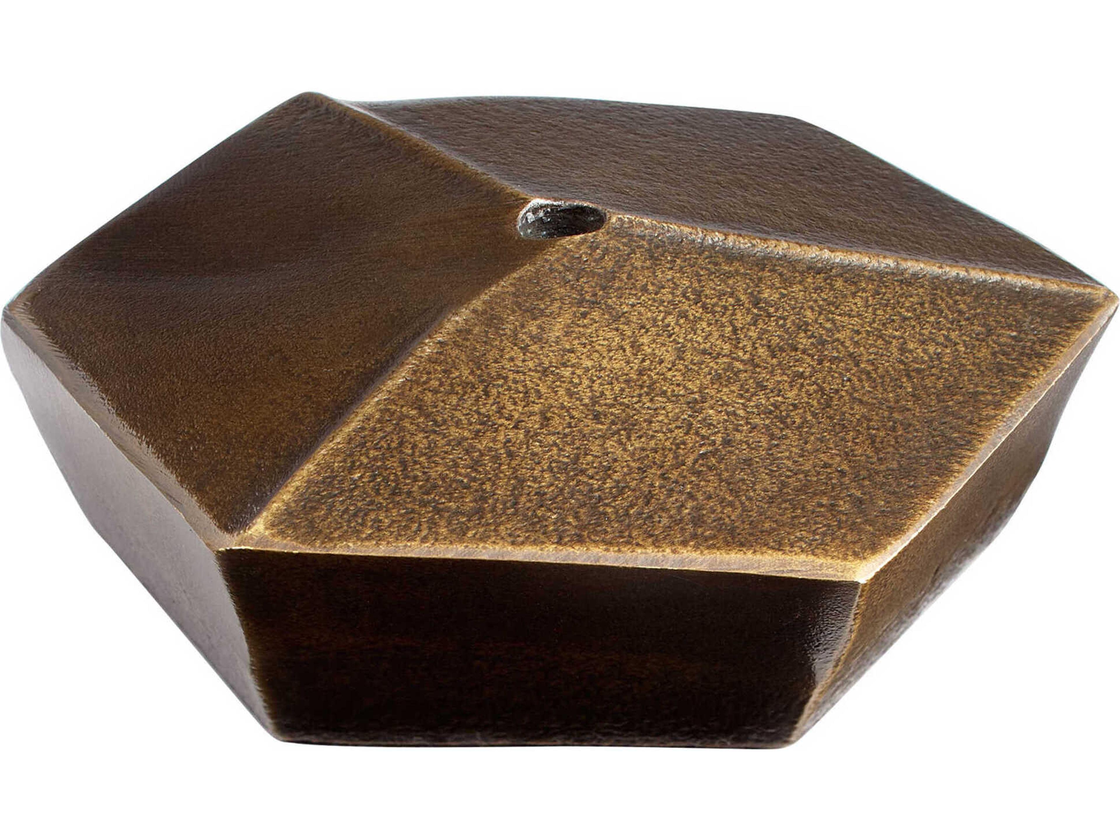 Cyan Design Sei Bud Antique Brass 6" Vase