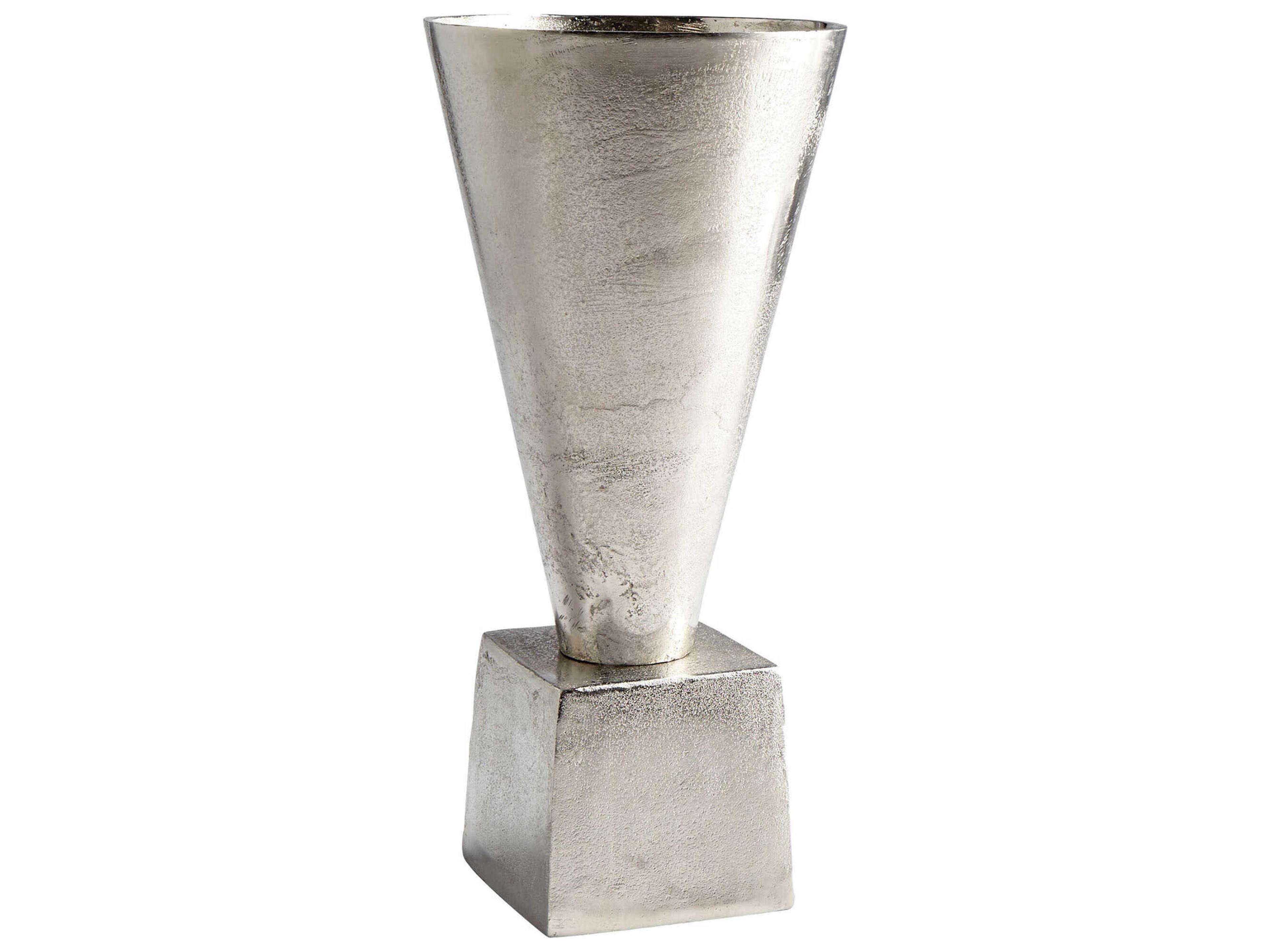 Mega Raw Nickel Vase