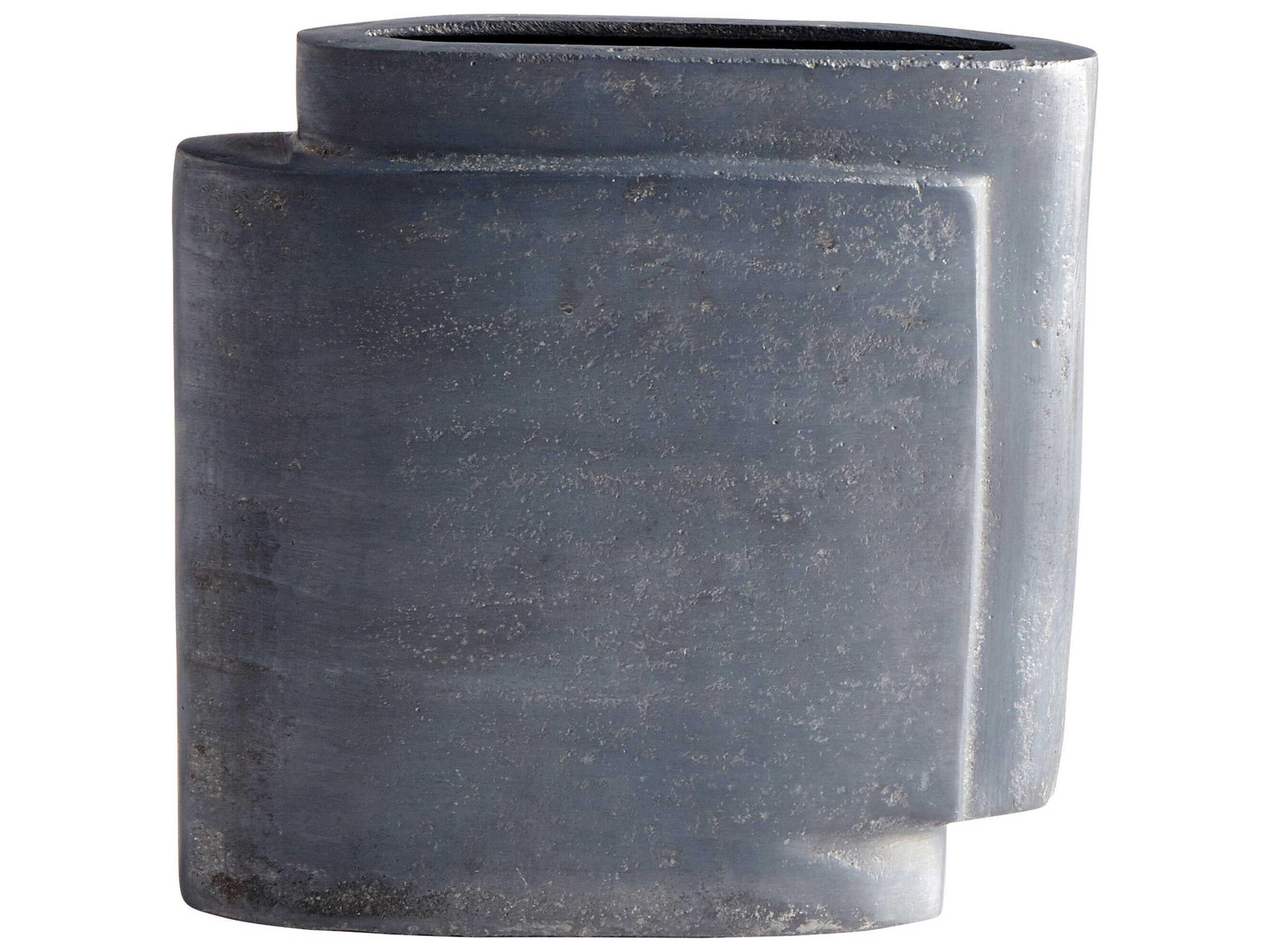 A Step Up Zinc 9" Vase