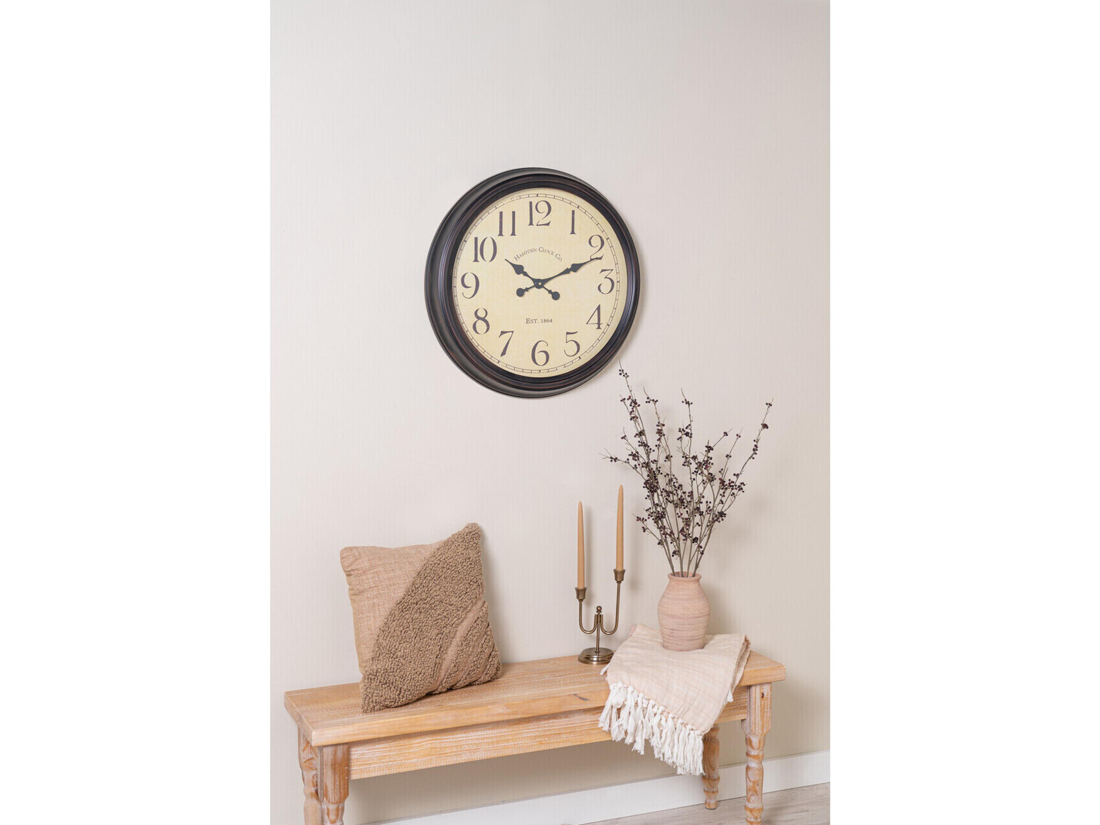 Cooper Classics Whitley Wall Clock