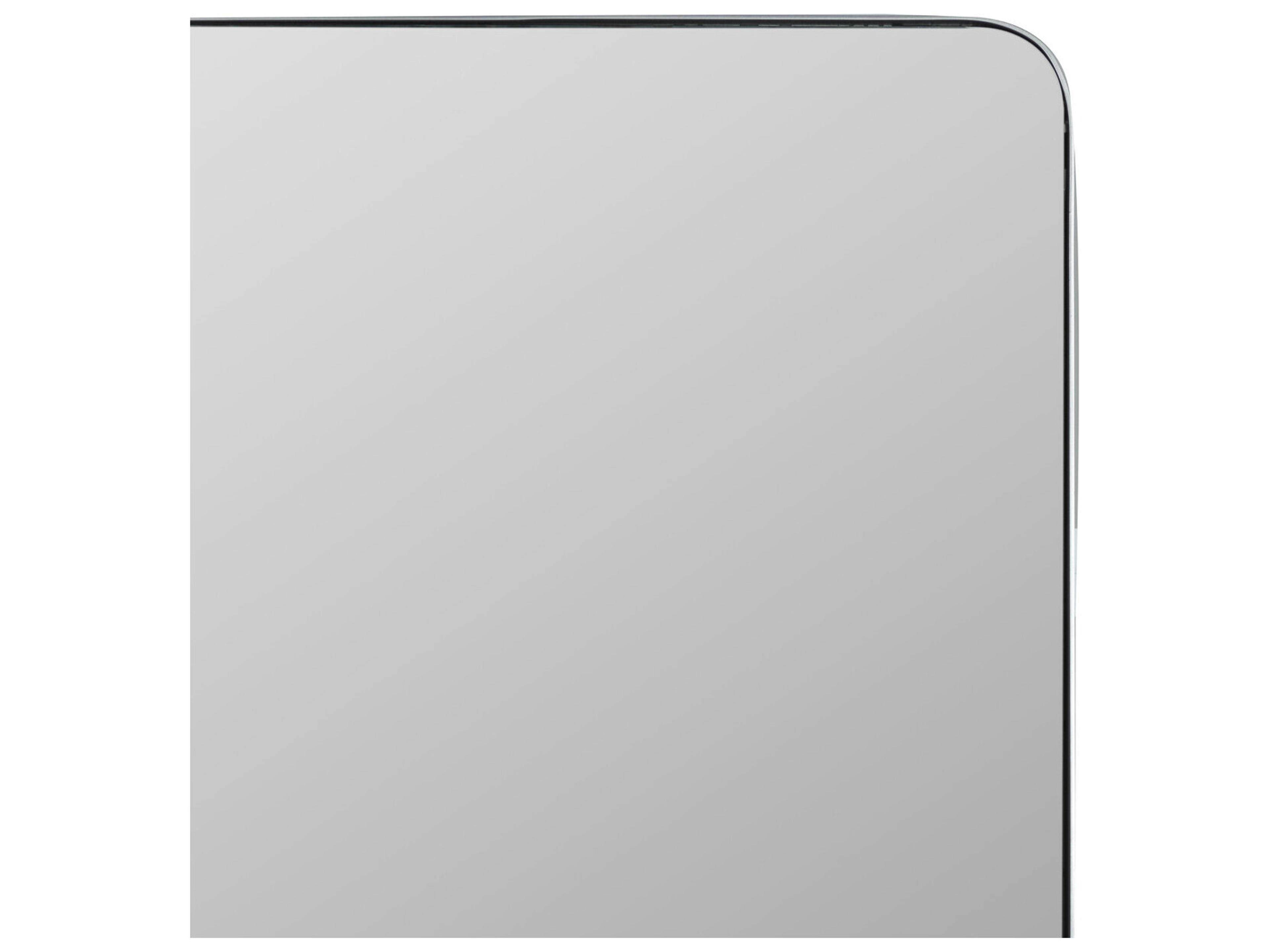 Cooper Classics Ryne Rectangle Wall Mirror — Silver Metal Frame ...