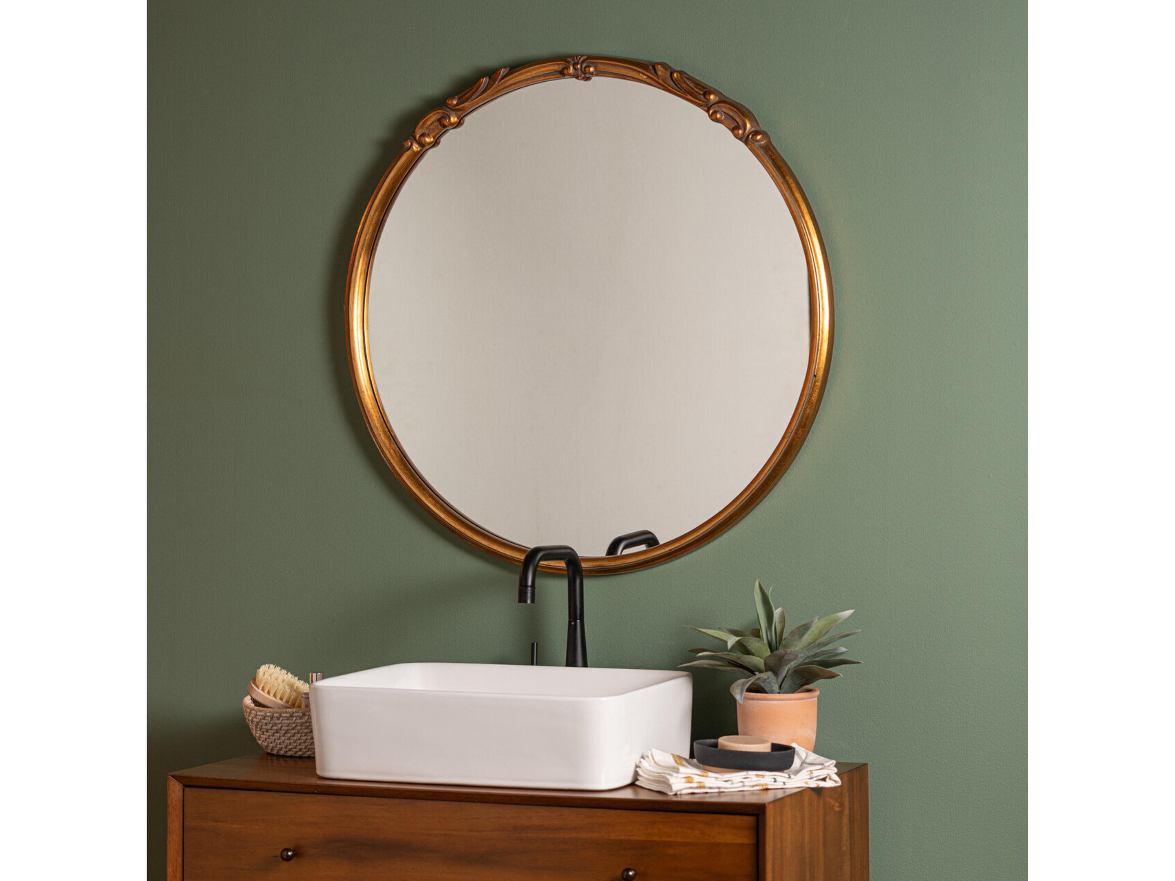 Cooper Classics Tristan Round Wall Mirror