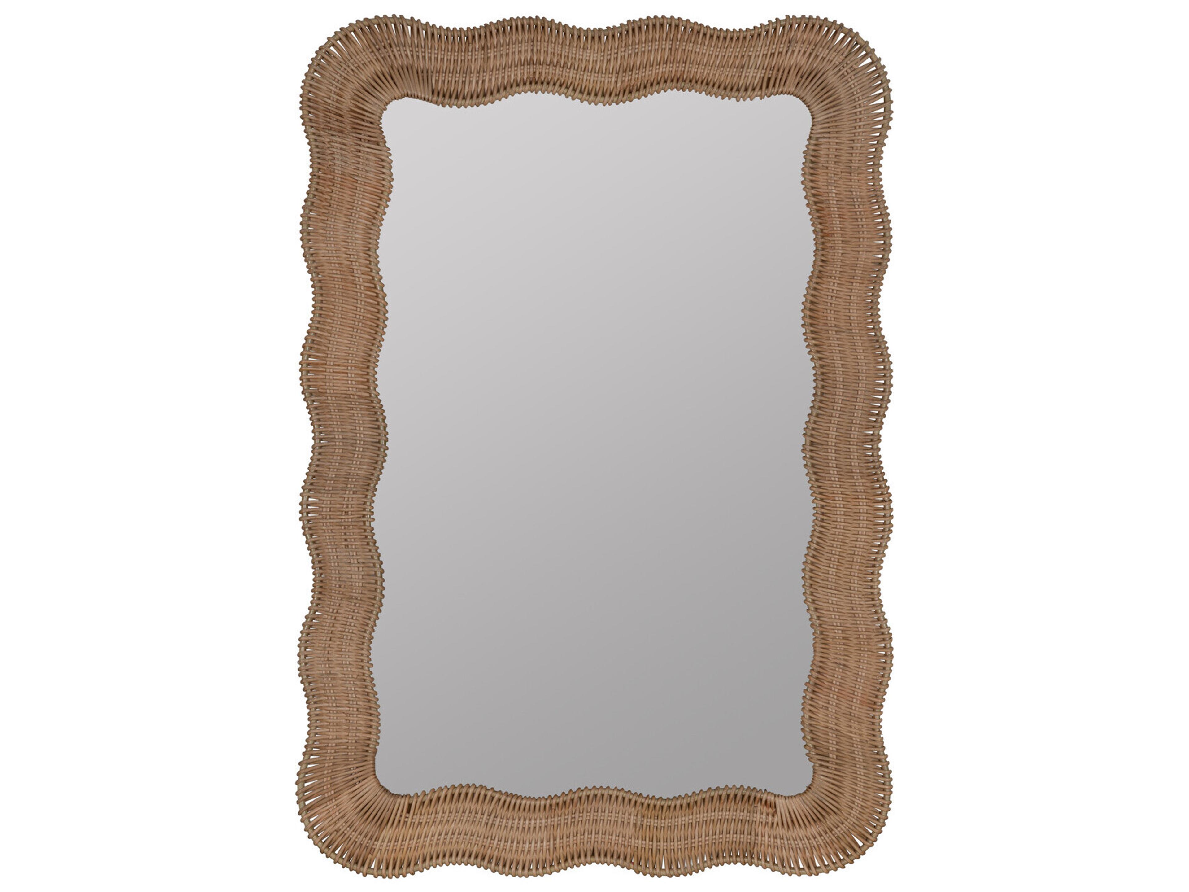 Erin Gates Scalloped Linden Rectangular Wall Mirror