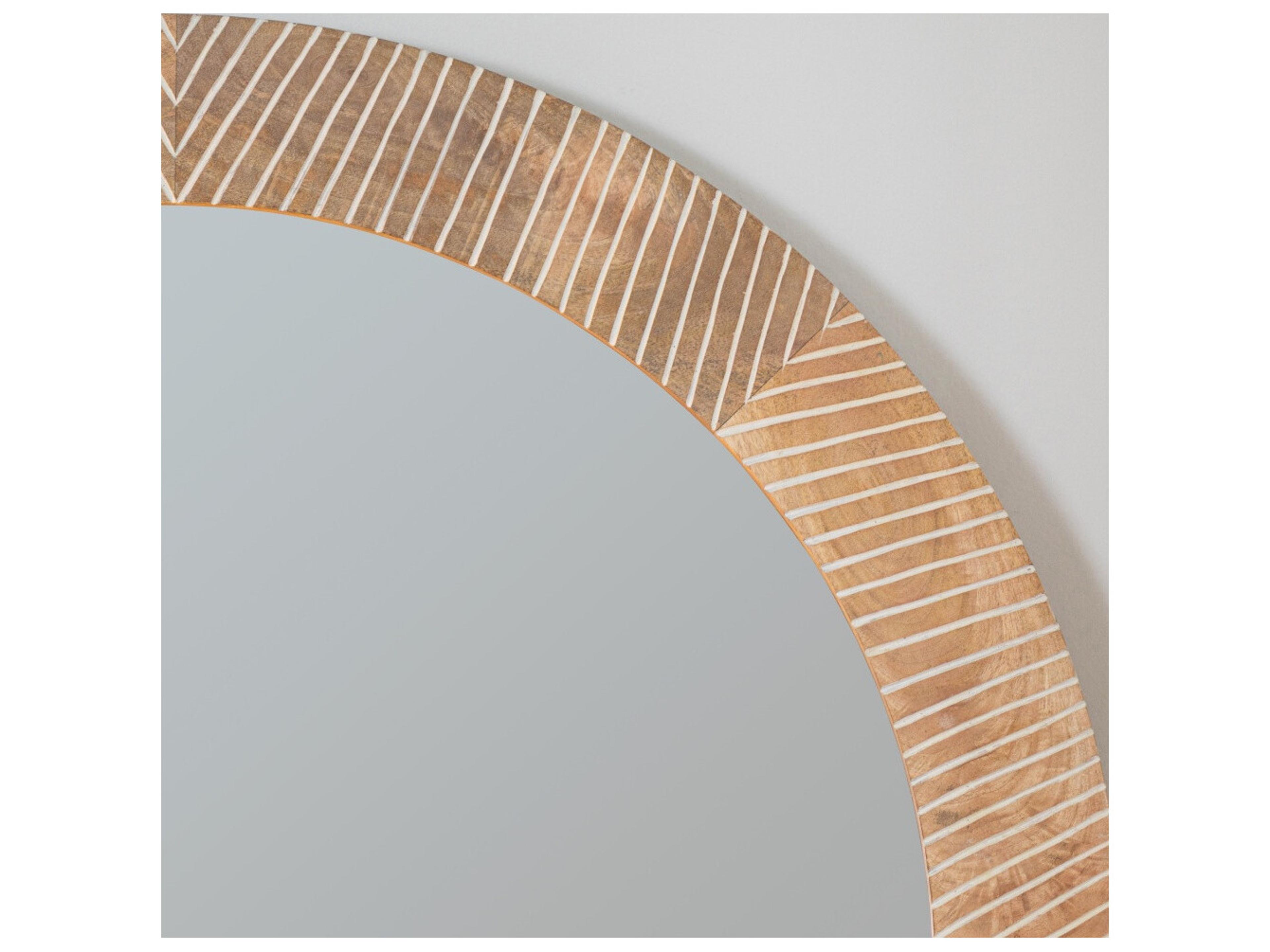 Cooper Classics Shelton Round Wall Mirror