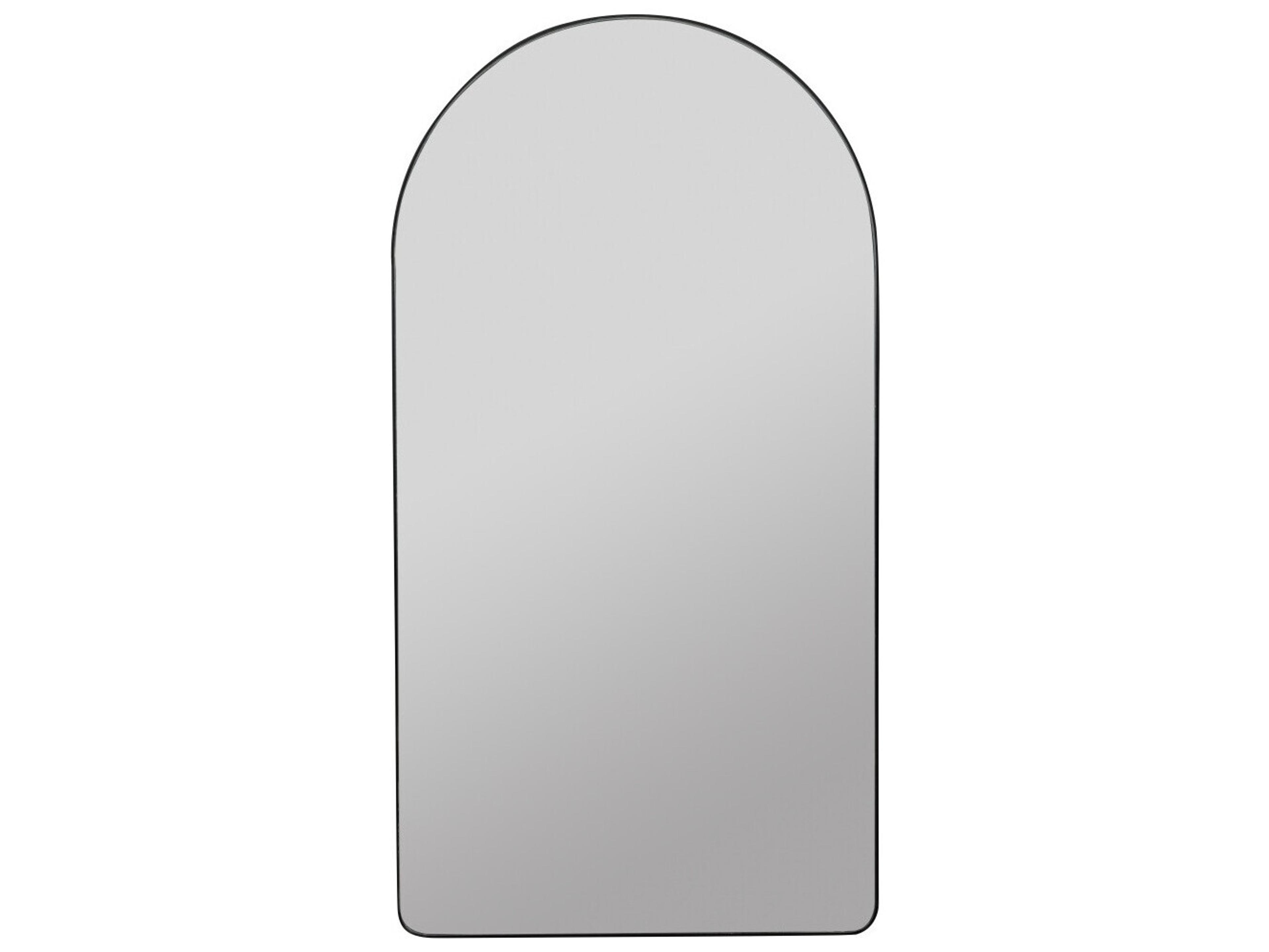 Colca Matte Black Arched Medicine Cabinet