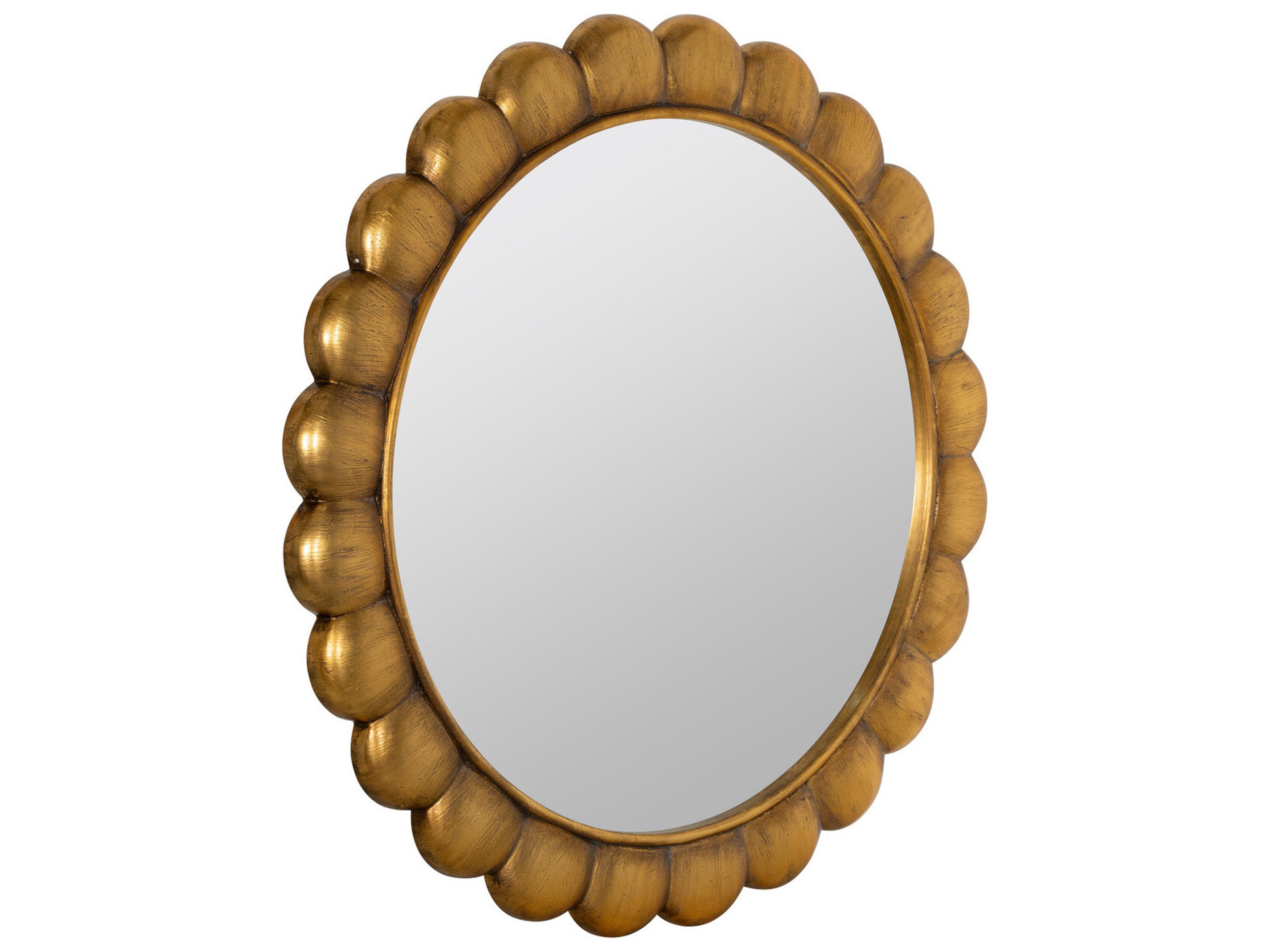 Cooper Classics Hattie Round Wall Mirror