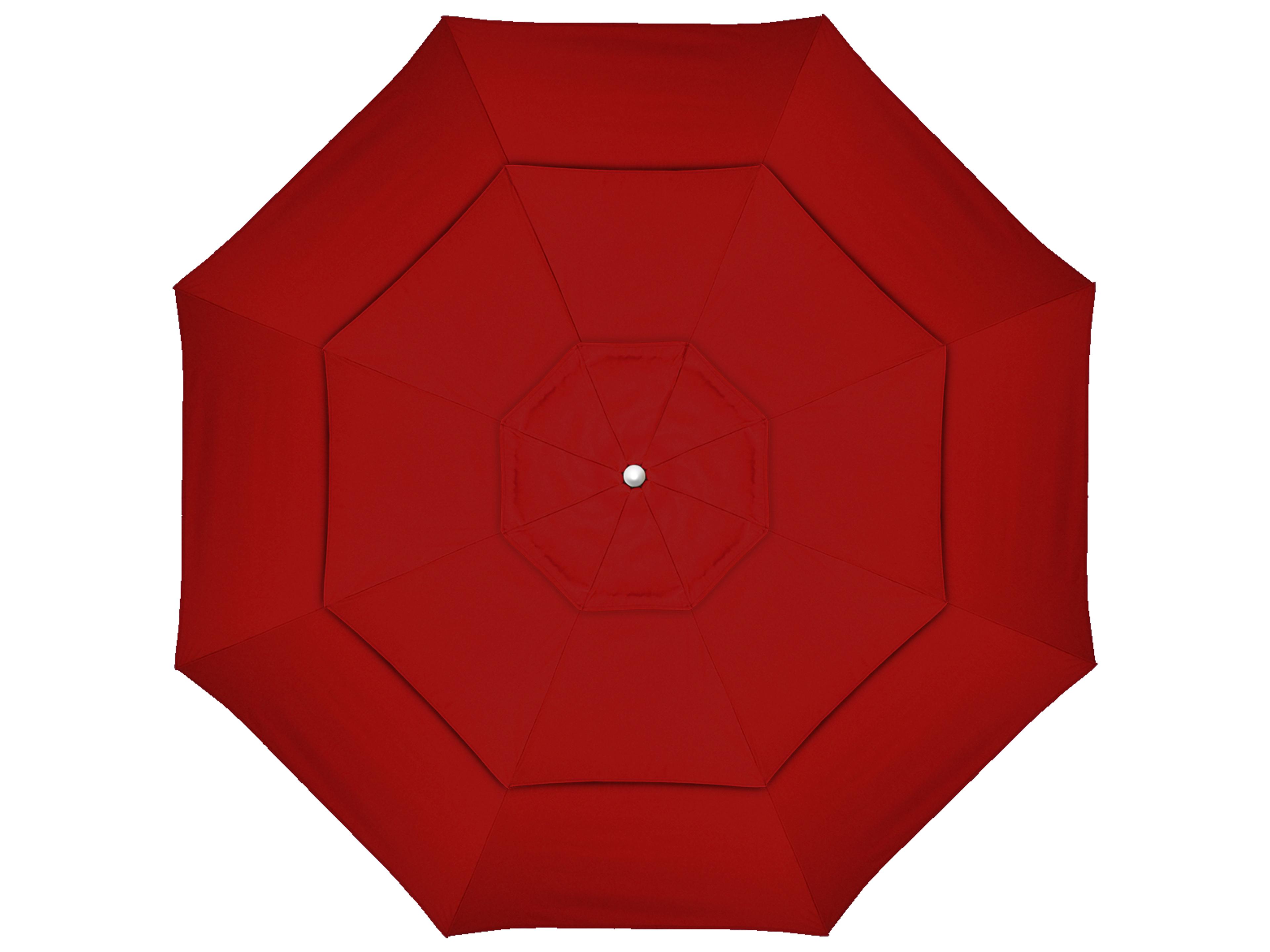 California Patio Umbrella Quick Ship Newport Series Aluminum 11 Foot Octagon Pulley Lift Patio Umbrella