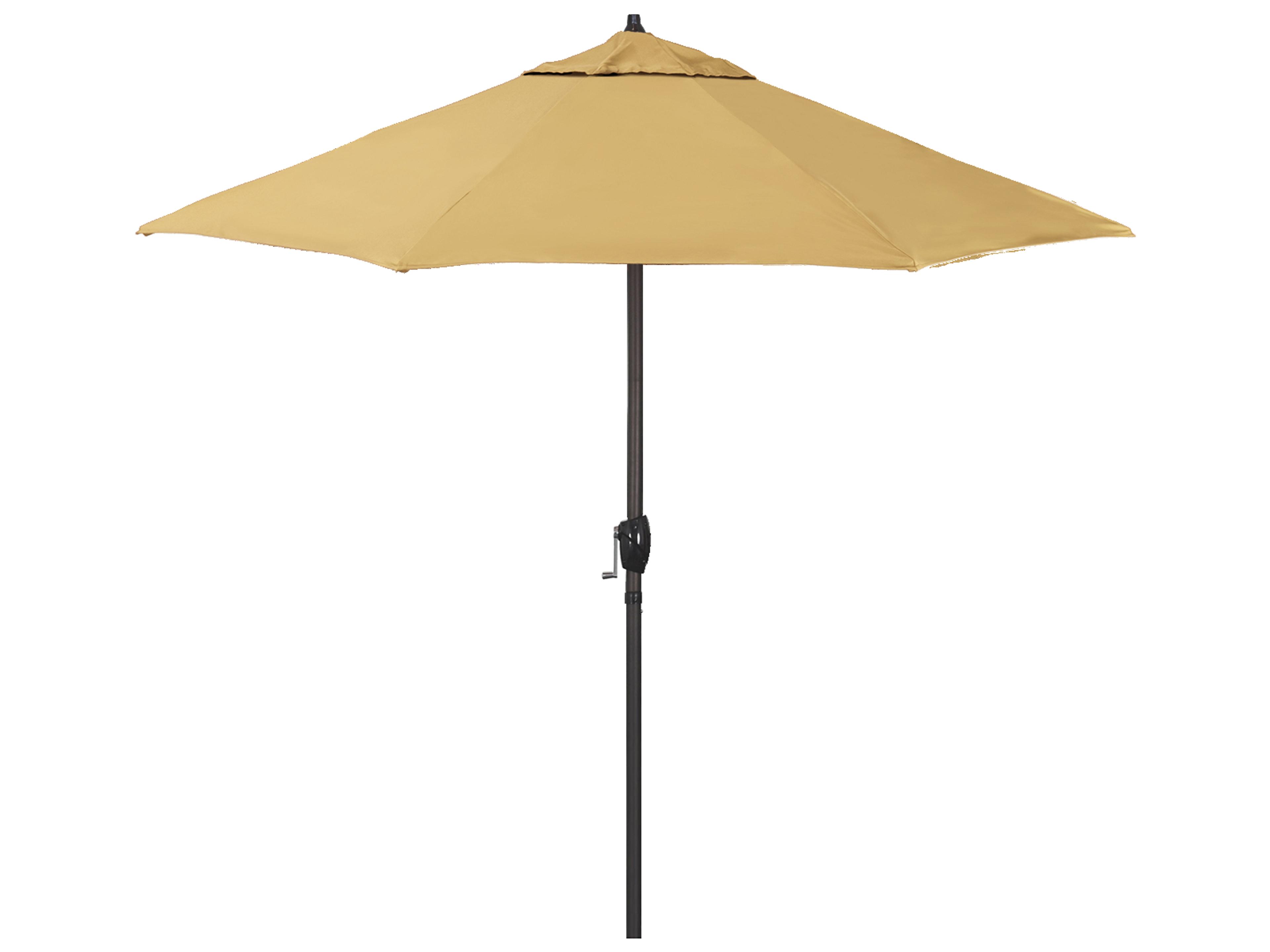 California Outdoor Patio Umbrella Custom Casa Series Aluminum 9 Foot Octagon Auto Tilt Crank Lift Outdoor Patio Umbrella