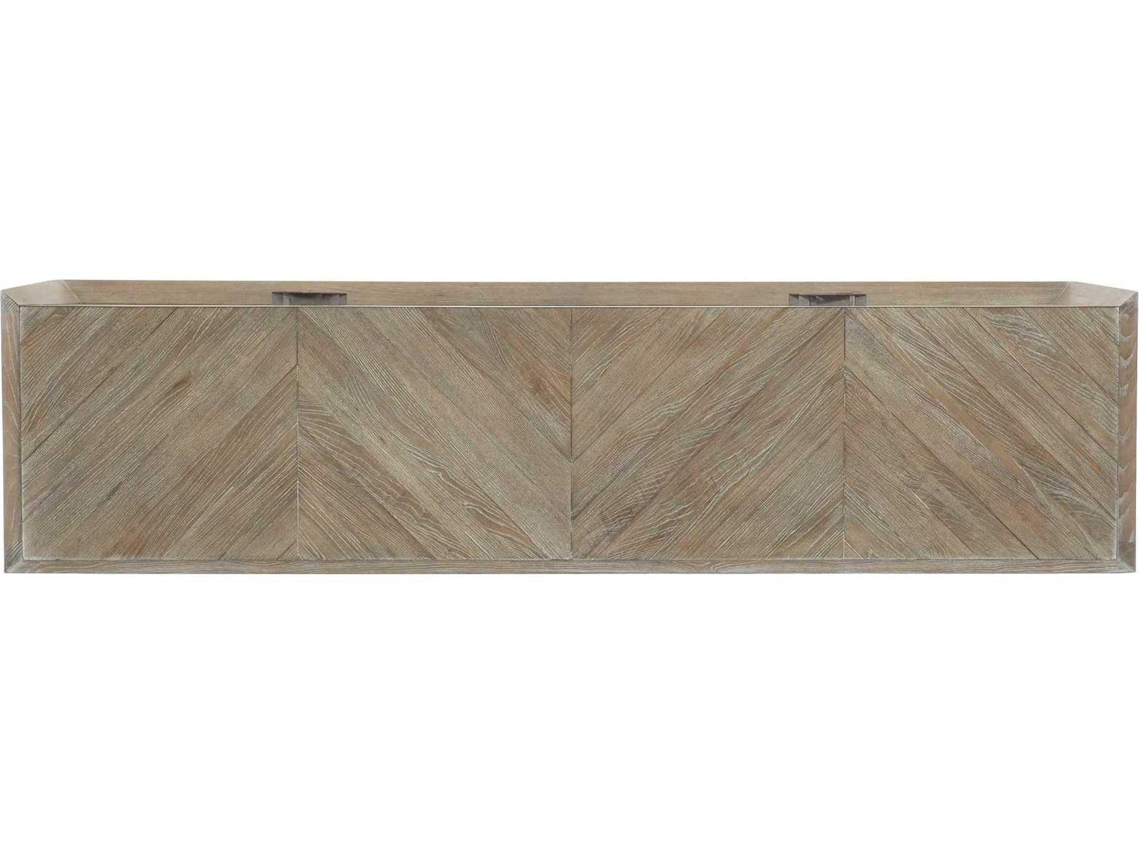 Caracole Classic Naturally 6-Drawers Brown Ash Wood Double Dresser