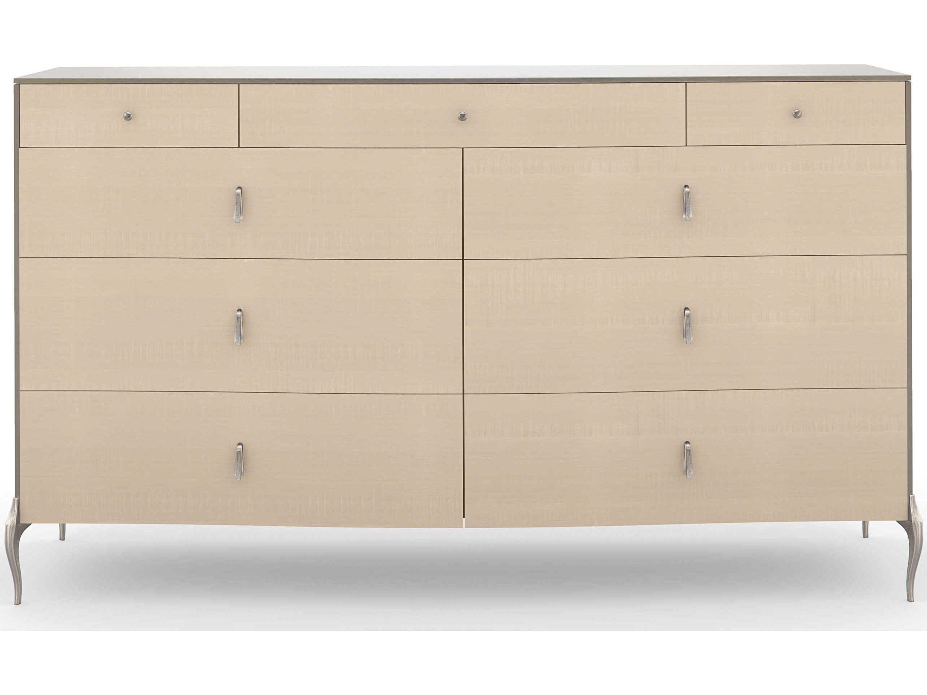 Caracole Classic Dress to Impress 9-Drawers Double Dresser