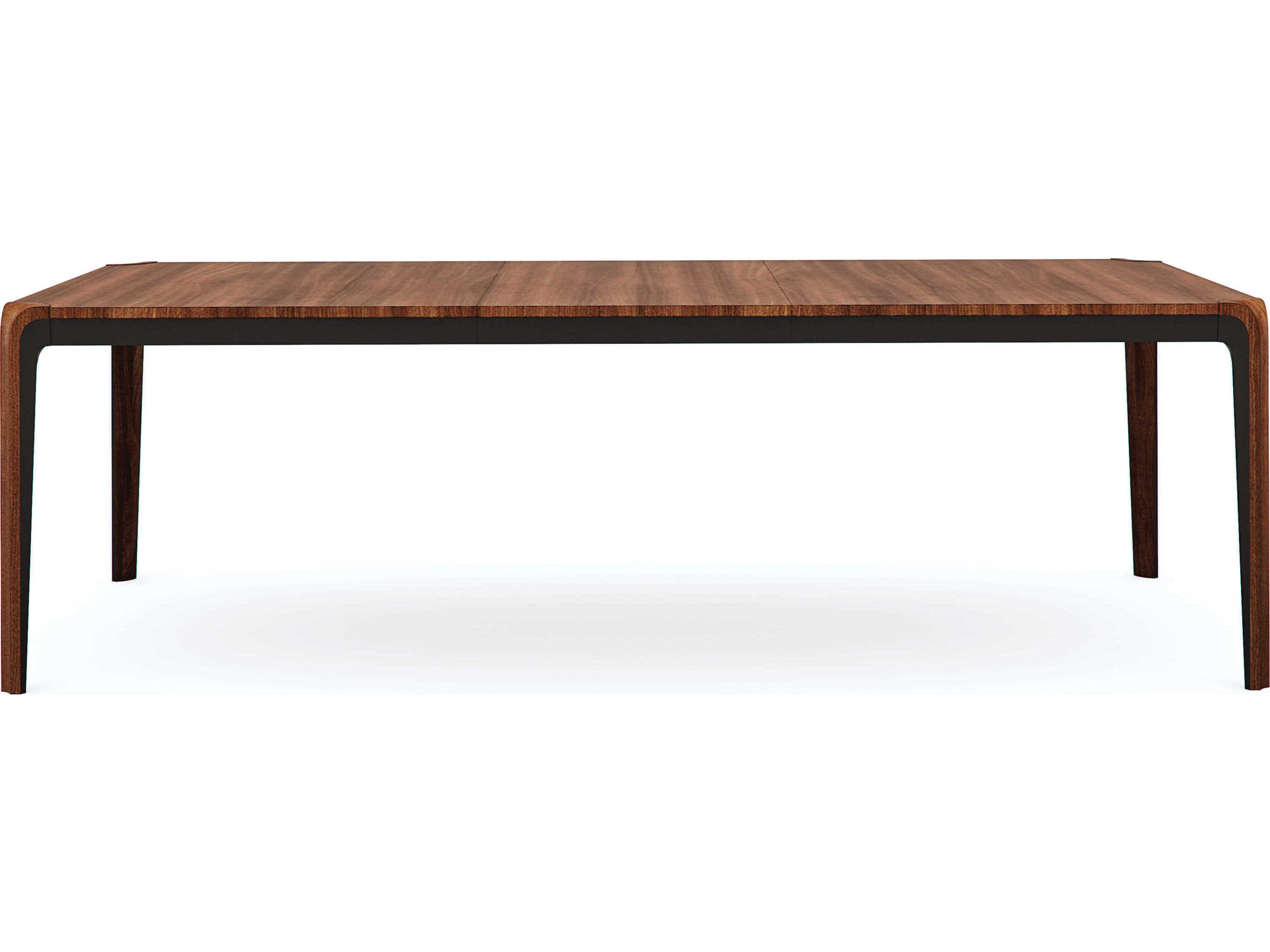 Caracole Classic Room For More Extendable Rectangular Wood Rich Walnut Dark Chocolate Dining Table