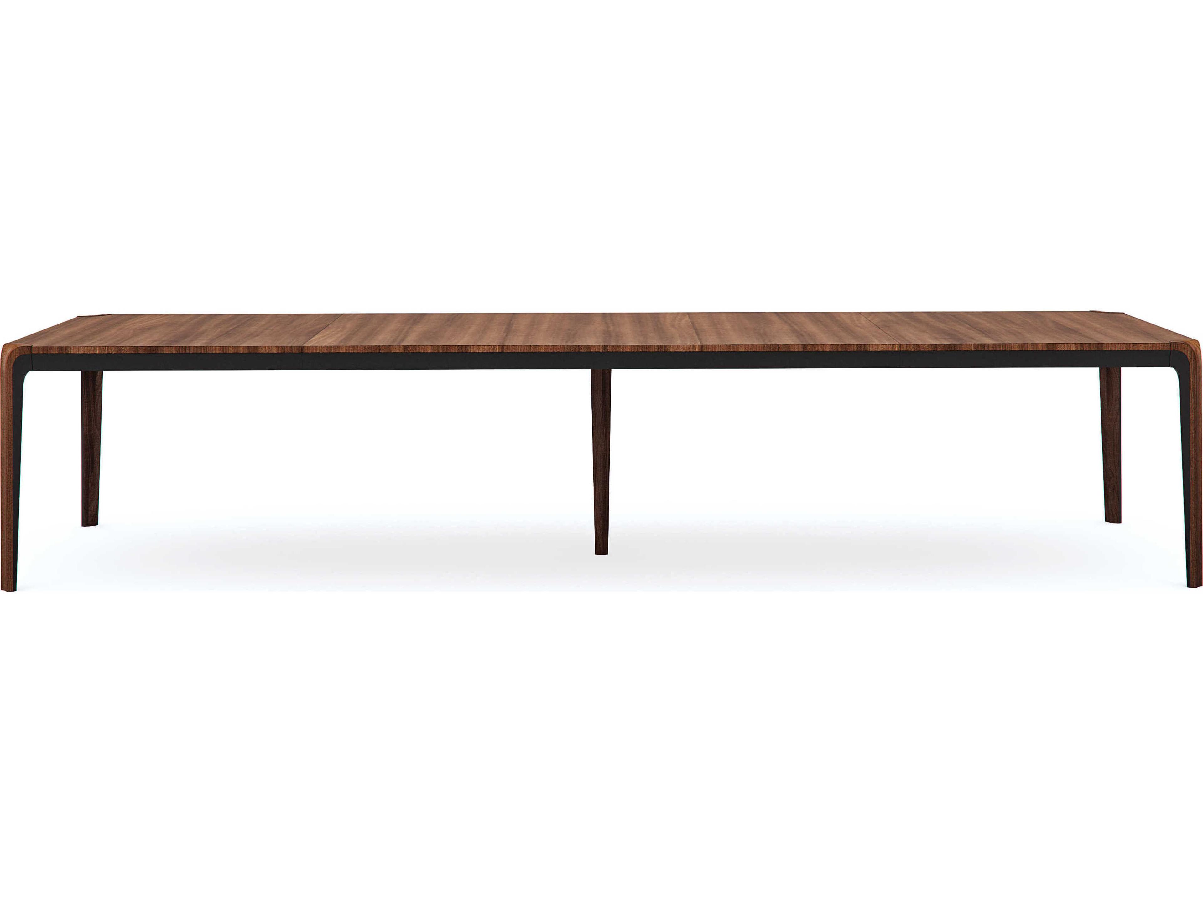 Caracole Classic Room For More Extendable Rectangular Wood Rich Walnut Dark Chocolate Dining Table