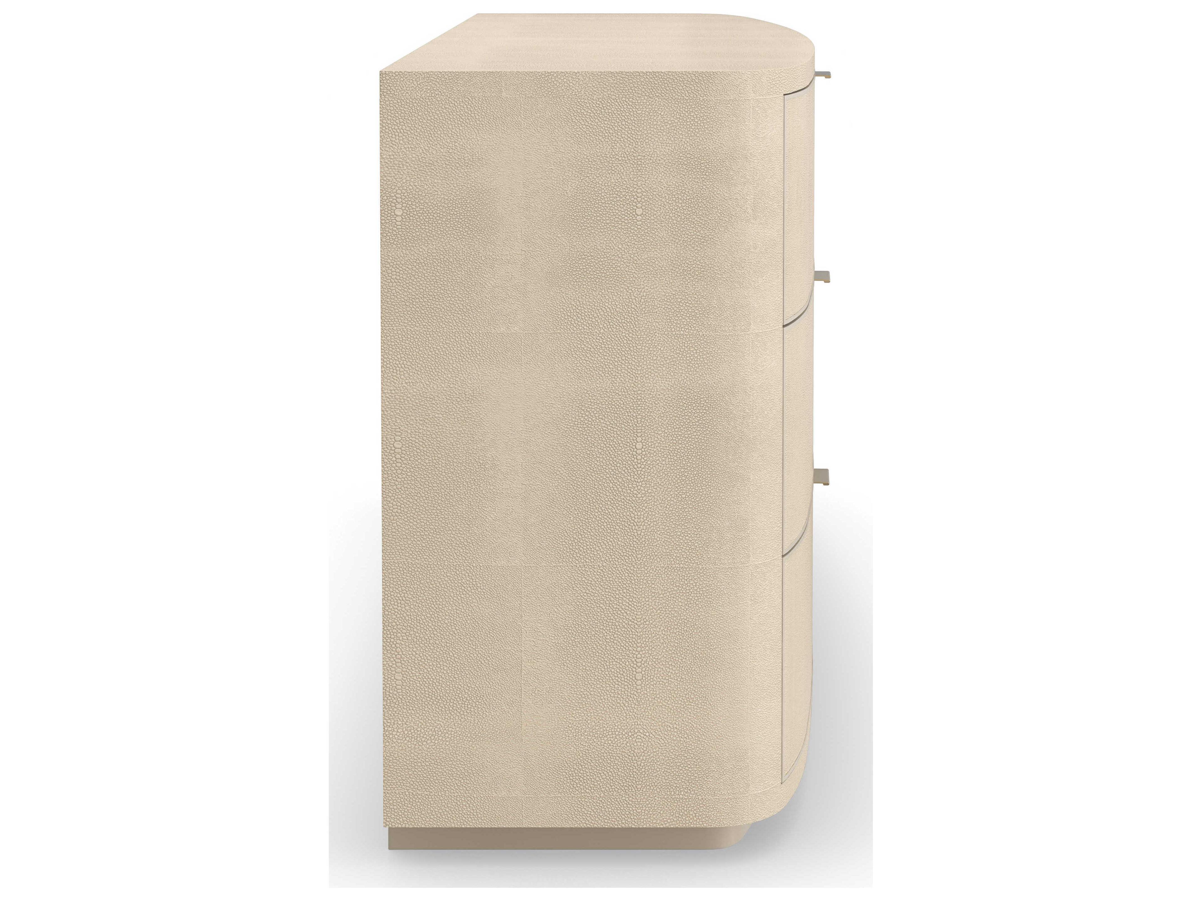 Caracole Classic Simply Perfect 6-Drawers White Birch Wood Double Dresser