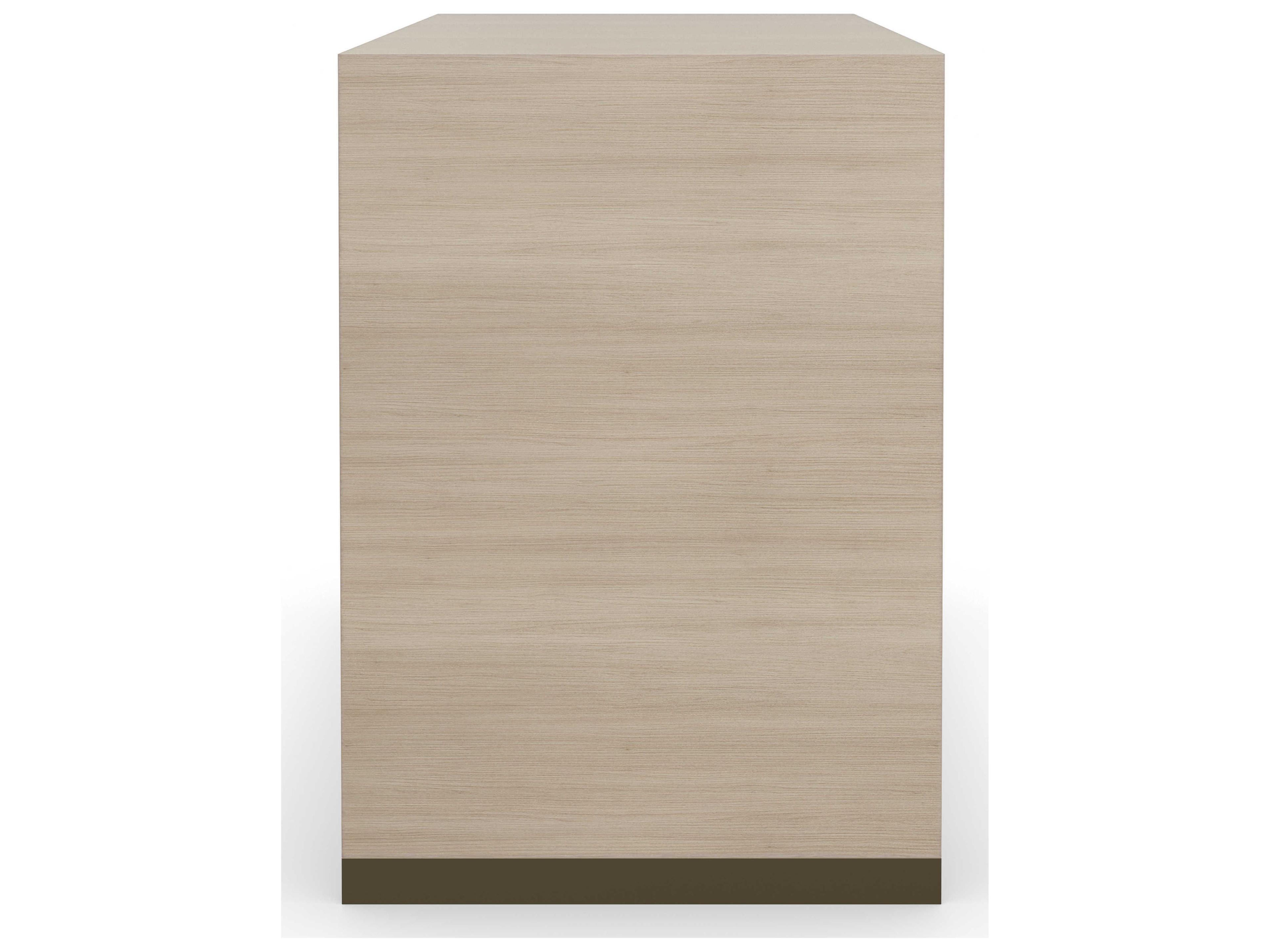 Caracole Classic Hang Up 2-Drawers White Hardwood Nightstand