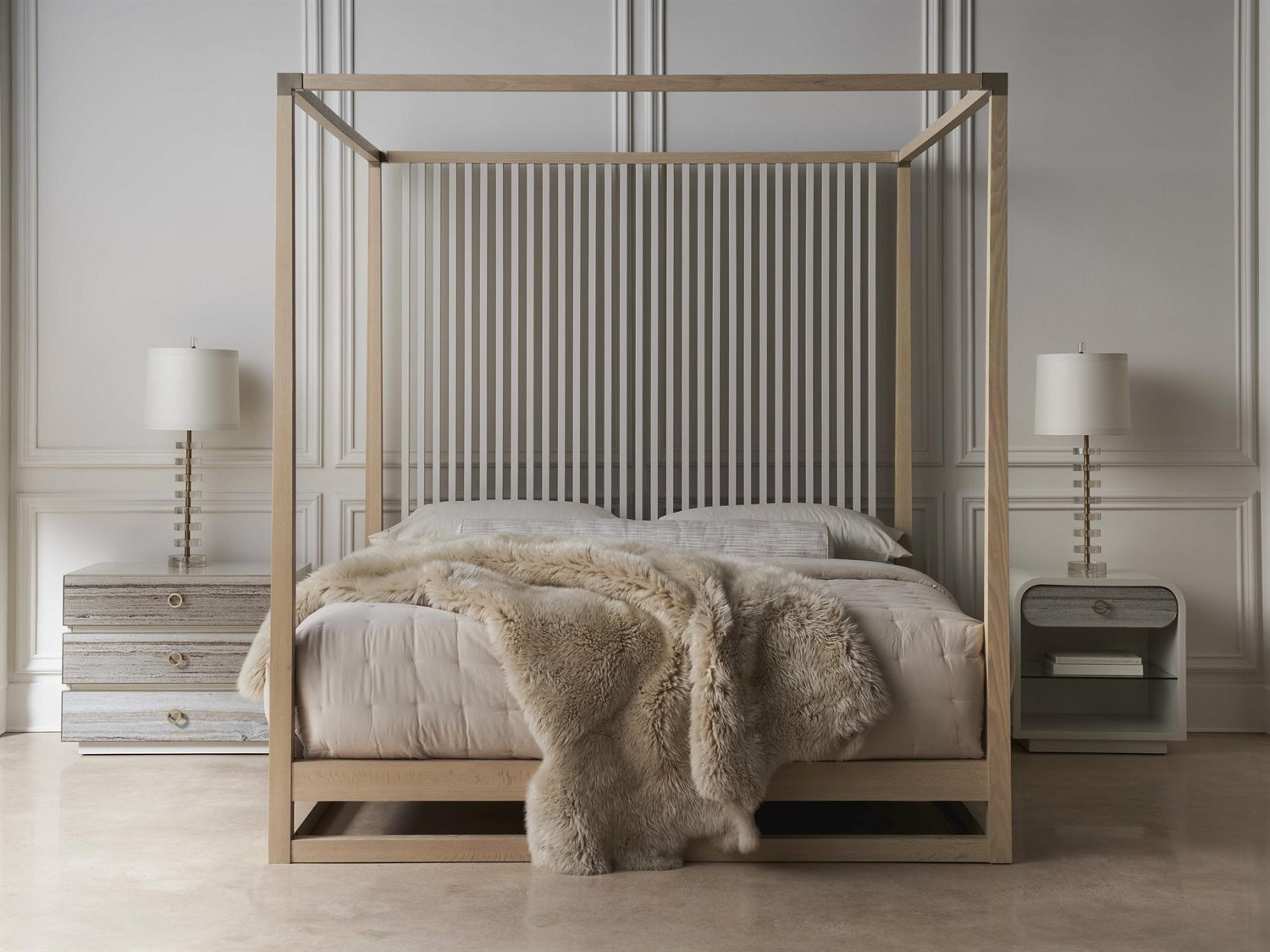 Classic Pinstripe Light Bedroom Set