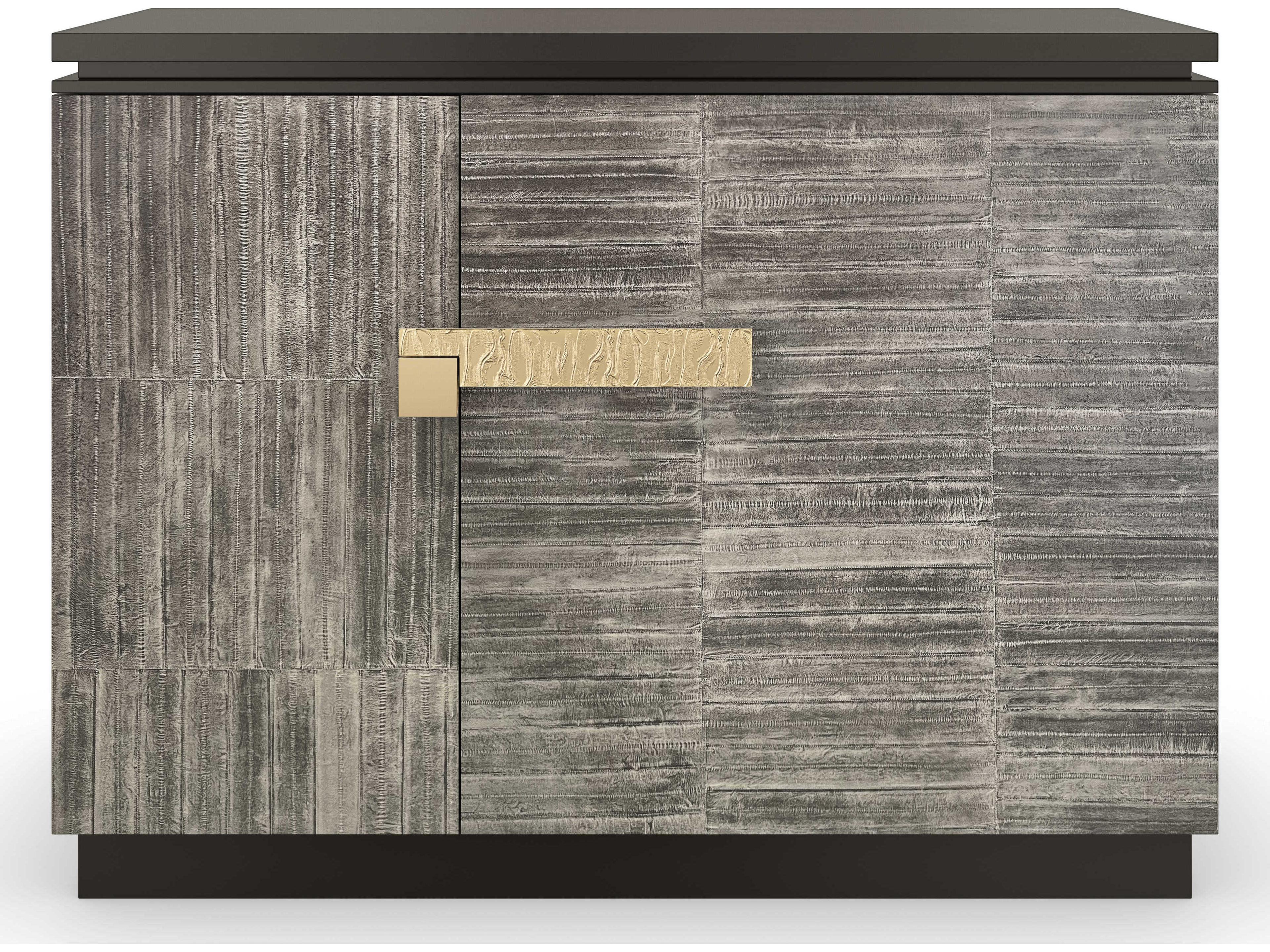 Caracole Classic Nigiri Gray Poplar Wood Accent Chest