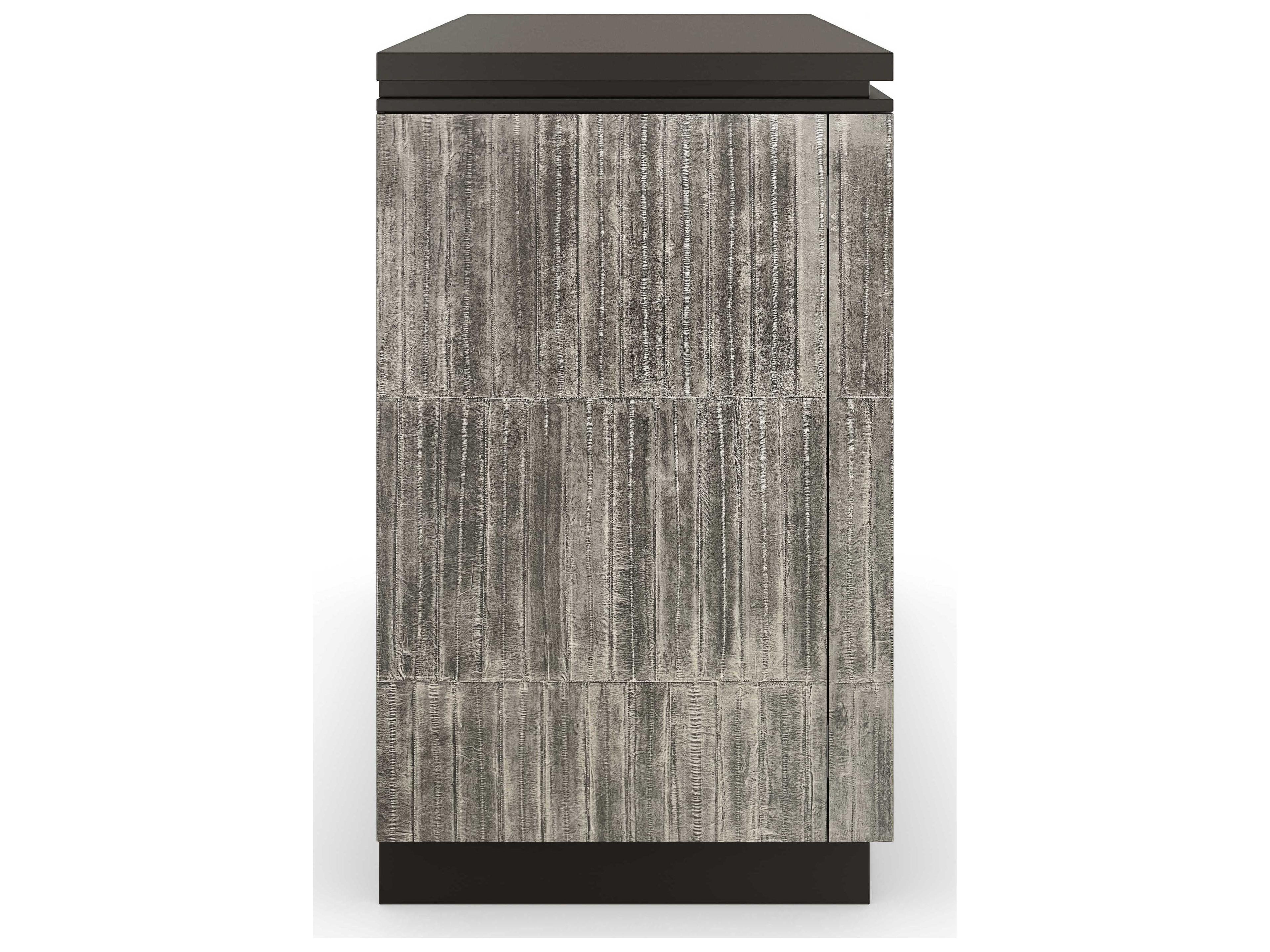 Caracole Classic Nigiri Gray Poplar Wood Accent Chest